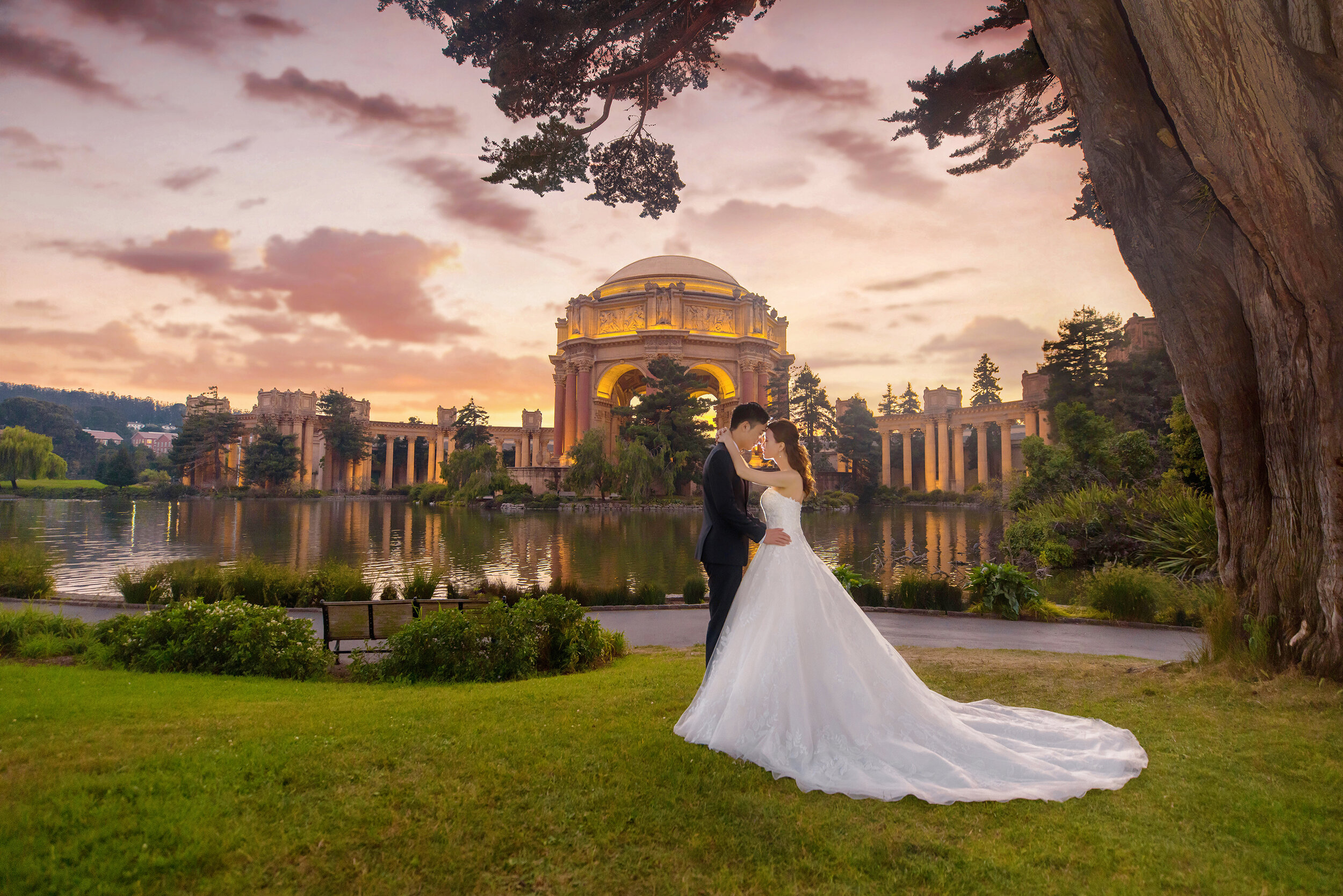 San Francisco Pre-Wedding (Palace of Fine Arts)
