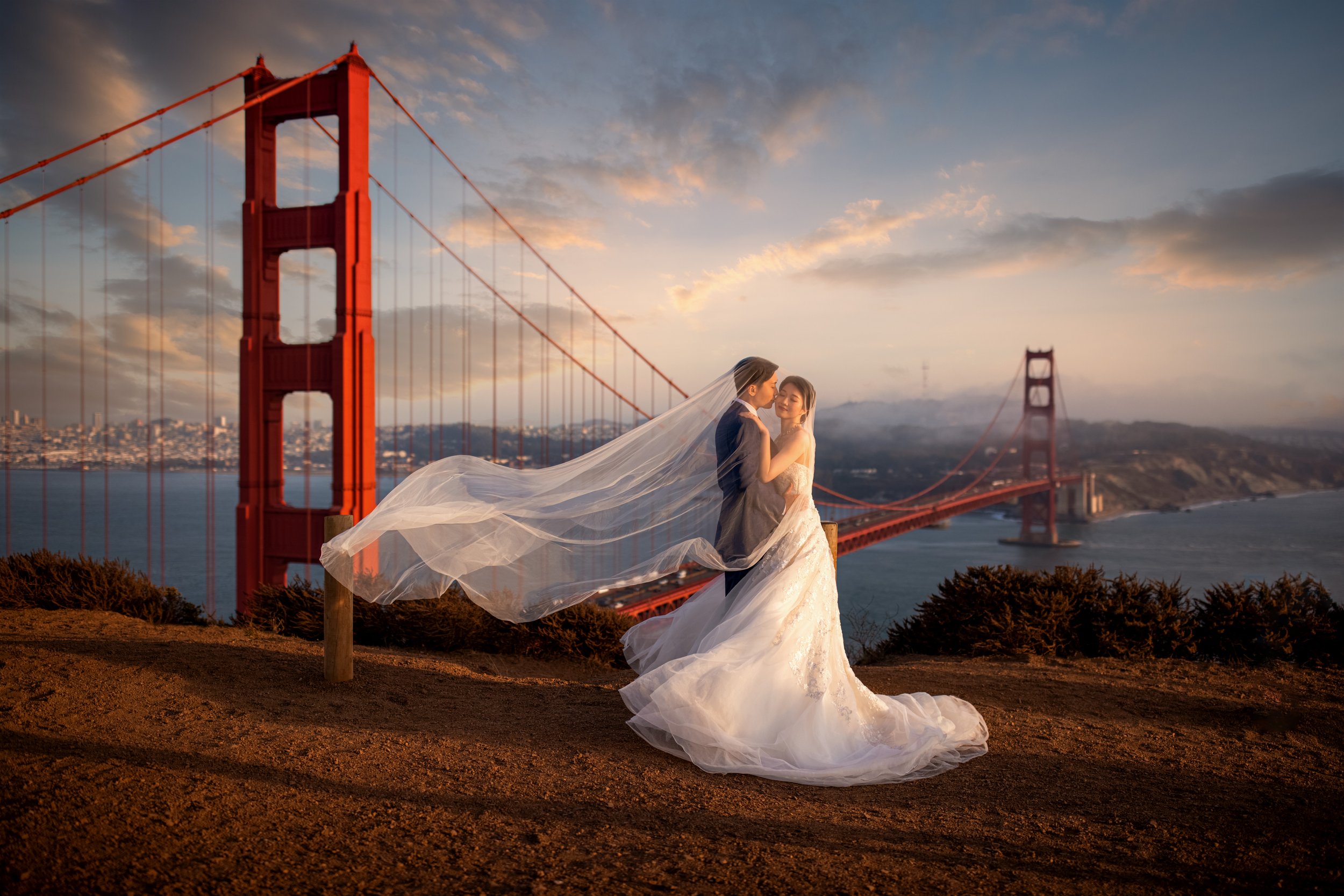 San Francisco Pre-Wedding  ( Golden Gate Bridge )