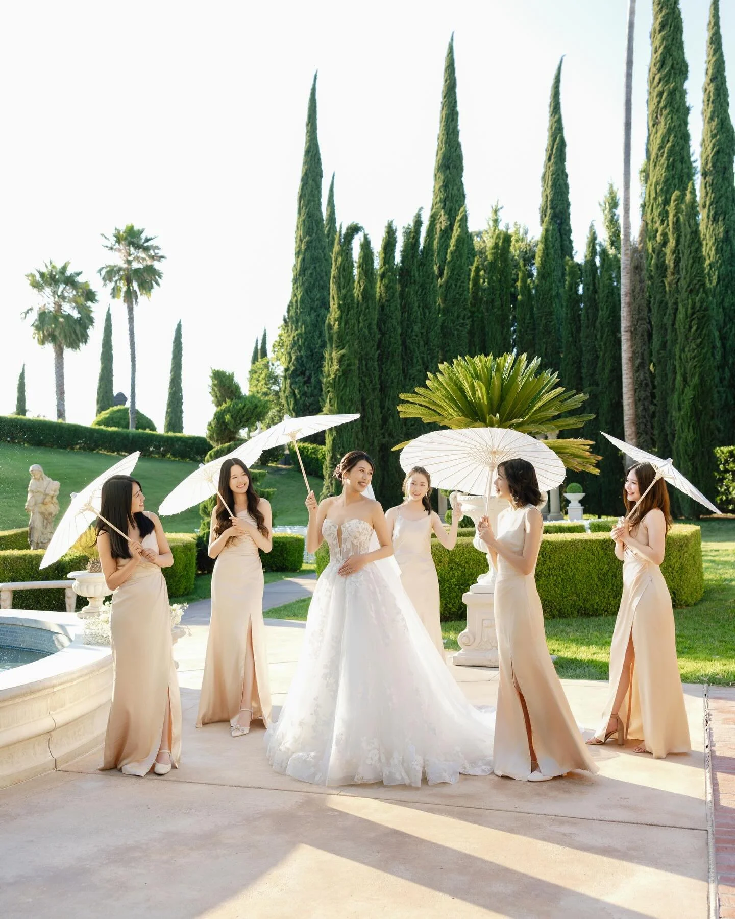 A perfect day at the stunning Grand Island Mansion ✨
Timeless architecture, sunlit gardens, and the most joyful bridal moments with her girls.

Soft purple blooms and a beautiful multicultural love story &mdash; Nic &amp; Wenchi, your day was pure el