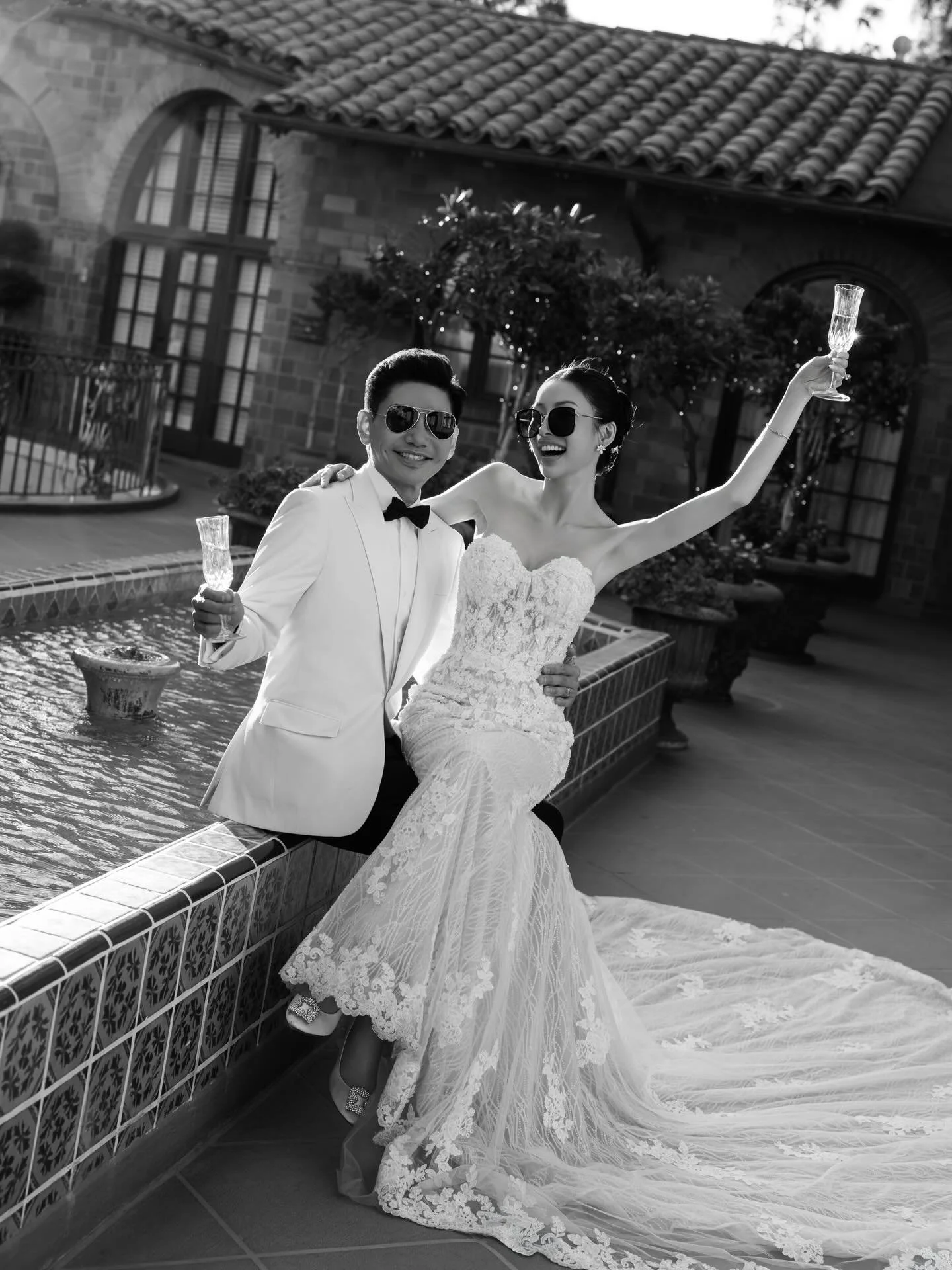 The Mission Inn &amp; Hotel Riverside truly feels like a romantic escape to Europe.

@eunicejaymie &amp; @jeffreypkung are not only incredibly accomplished in their own fields, but also so genuine and sweet. They laugh so freely when they&rsquo;re to