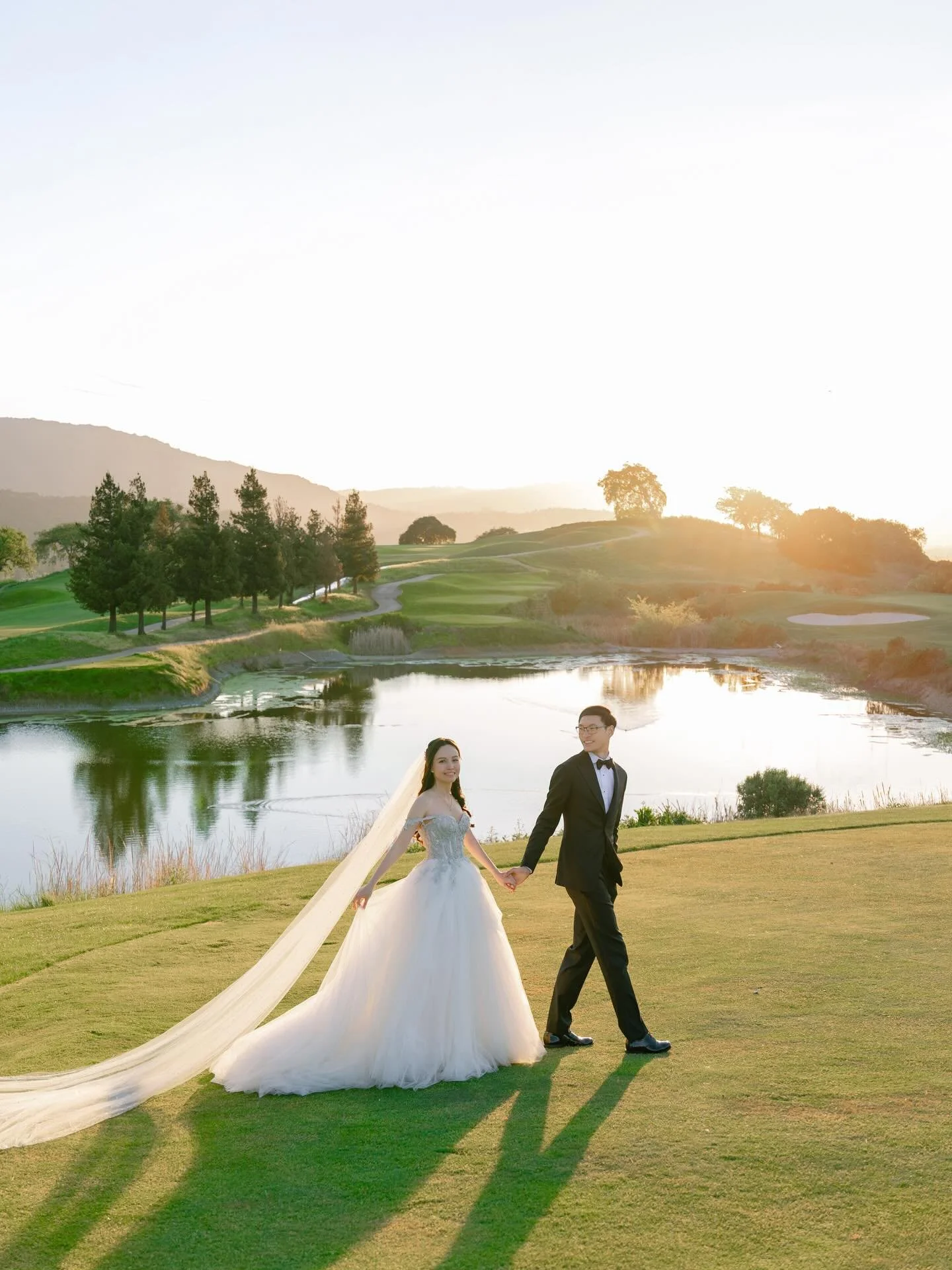Lili had been waiting for this day, for the moment she would finally slip into her @galialahav gown and step into a love story of her own.

As the sun cast its golden light over the beautiful Boulder Ridge Golf Club, everything felt soft, golden, and