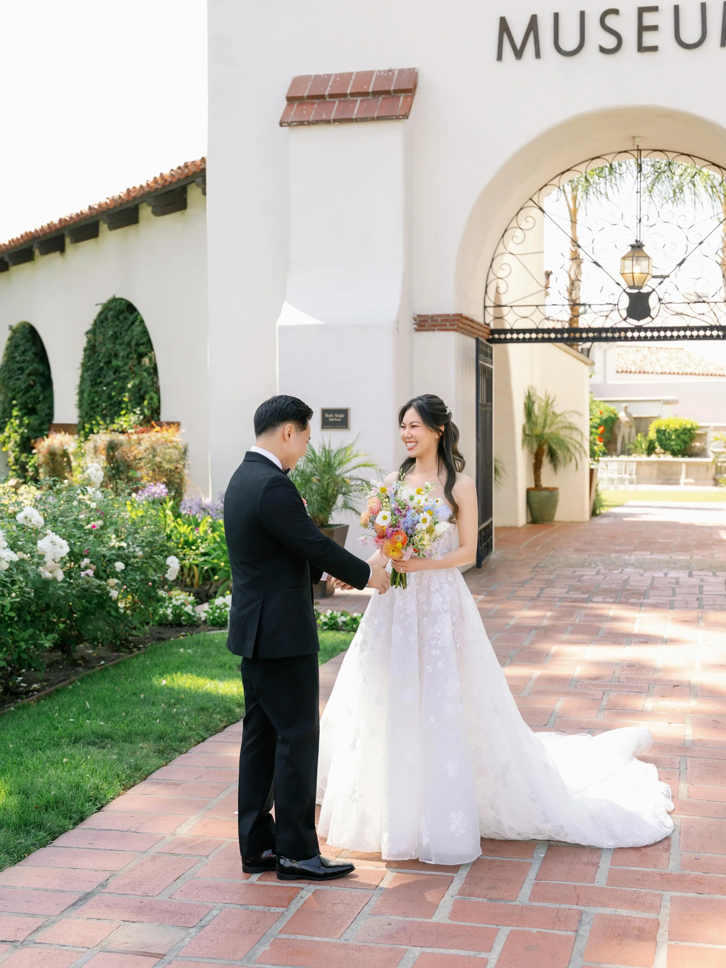Feeling so grateful to our sweet couple for trusting us to capture their beautiful wedding.

Our bride, Claudia, is an anesthesiologist from Boston, and she has always loved museums, history, and culture. So it felt so meaningful that they chose to c