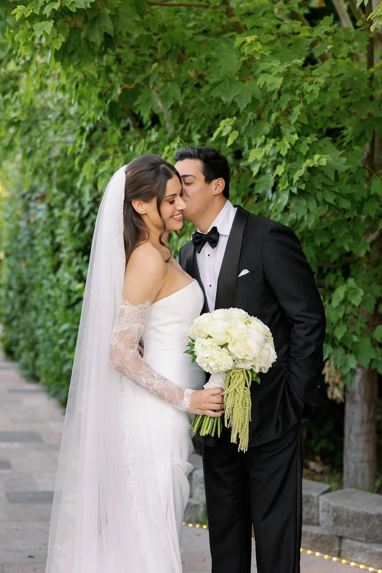 Bride detail portrait during a Southern California destination wedding celebration