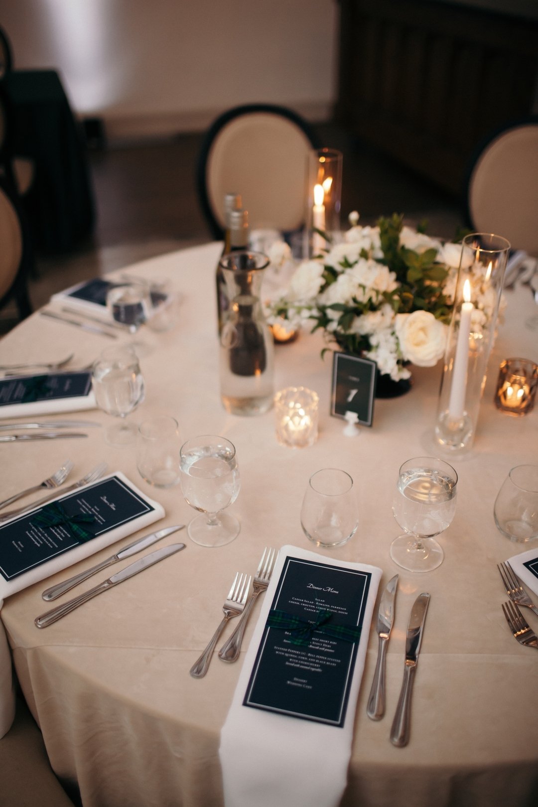 A touch of tartan for Kelly and Ryan&rsquo;s wedding menus with @eventstoat. Beautifully captured by @cassierosch