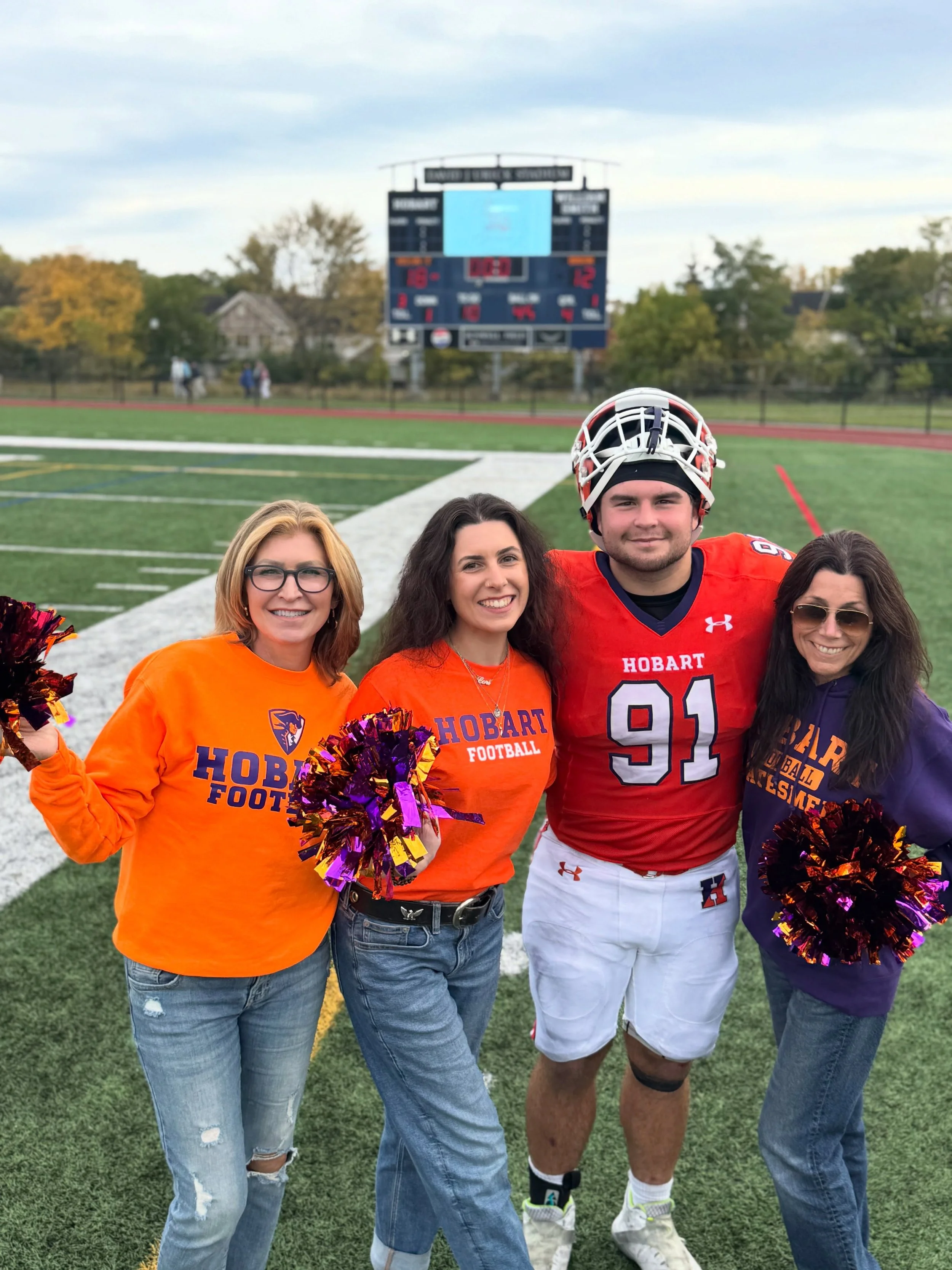 had an amazing weekend getting to spend time with family, explore upstate new york, &amp; most importantly, watch my cousin absolutely crush it on the field 🏈