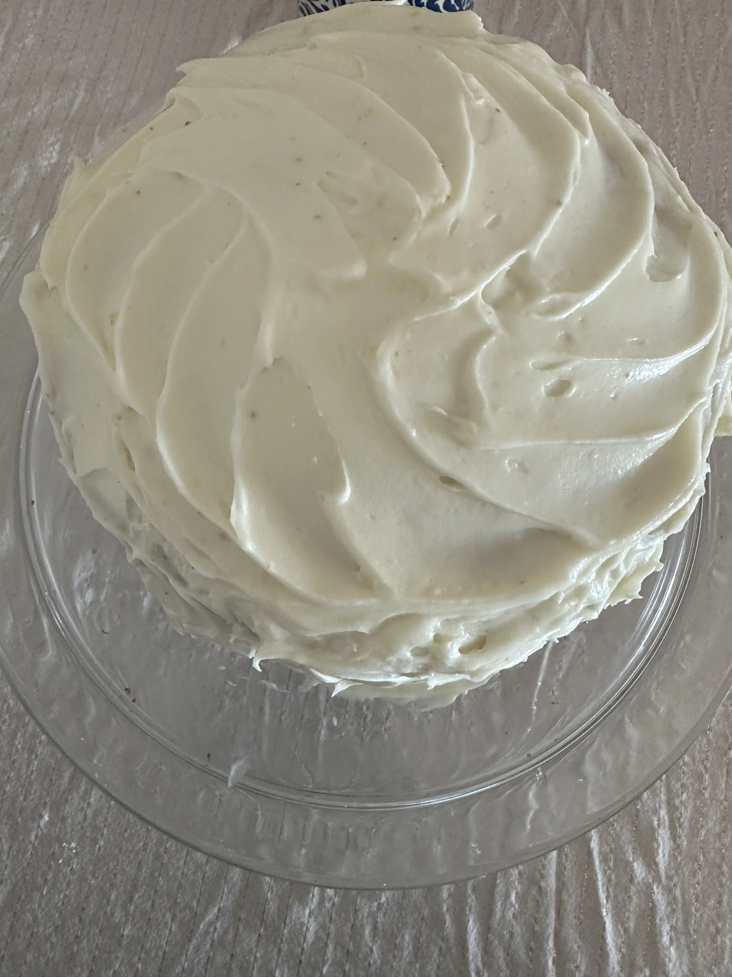 Lemon Cake with Lemon Cream Cheese Frosting