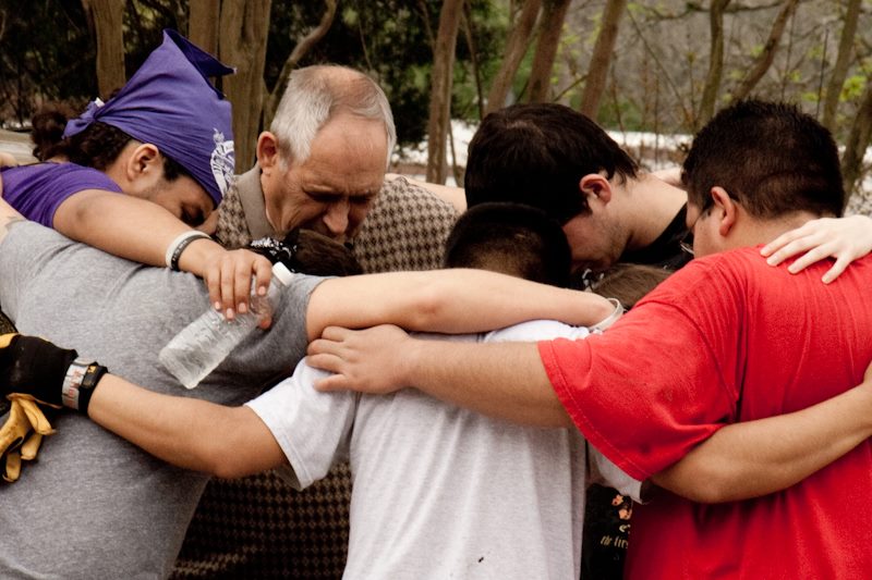 Hudle of prayer.jpg