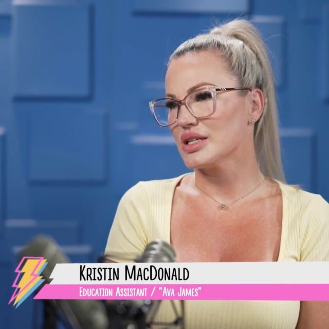 Kristin MacDonald (aka Ava James) is the most famous teaching assistant in Canada!