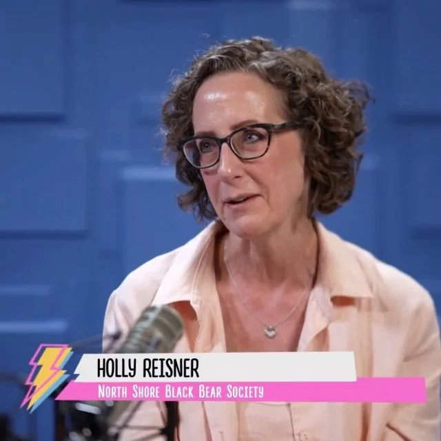 A black bear has taken over your yard. What do you do? (North Shore Black Bear Society)