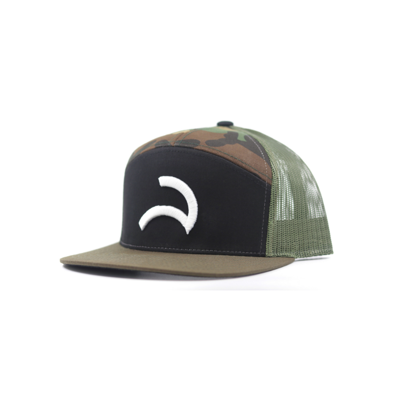 Be Swell Snapback Cleveland Surf Co Camo