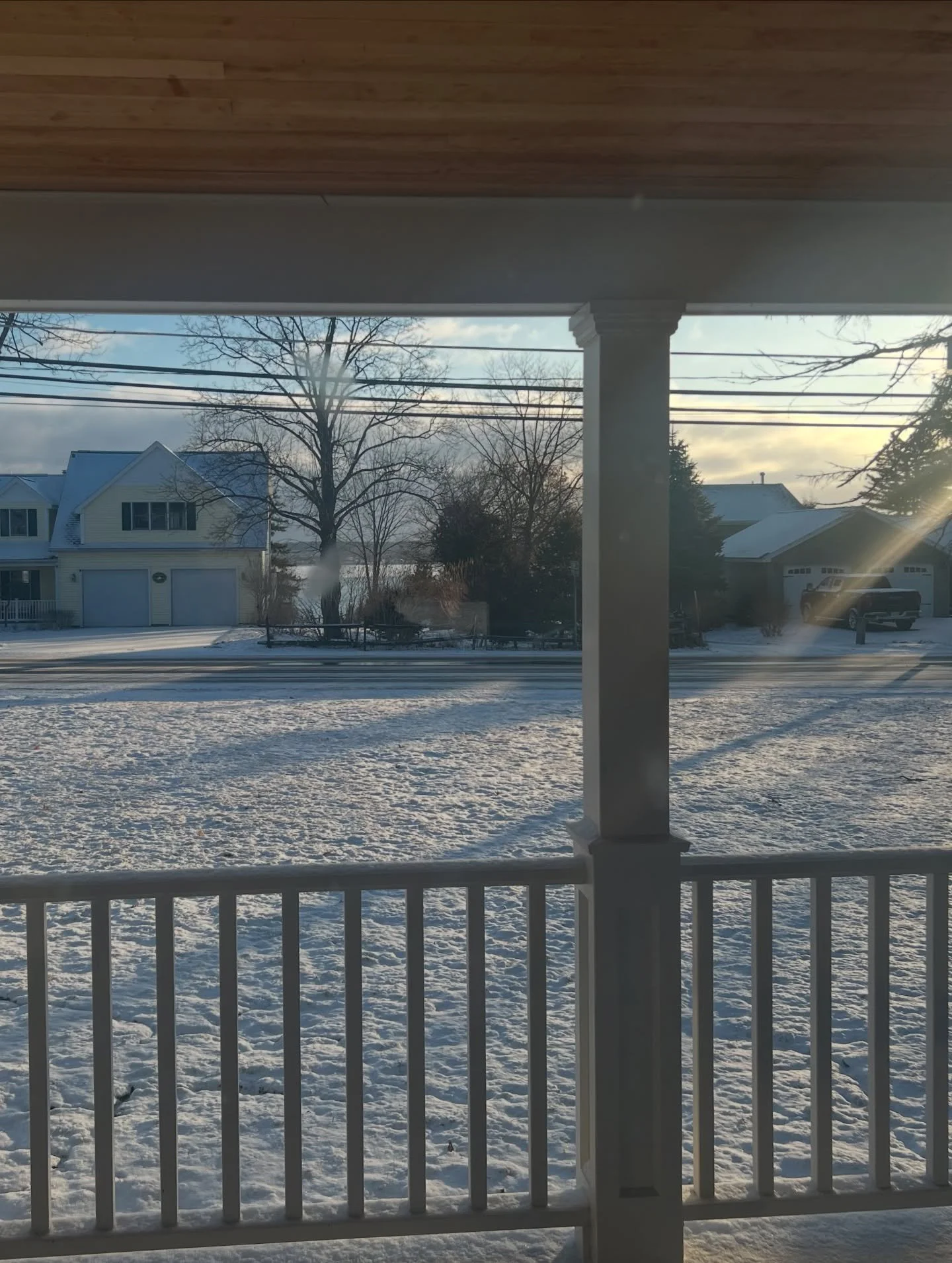 🏠 March moments: still winter, but our house got resided!

&bull; Still winter 🙃
&bull; New siding&mdash;start to finish!
&bull; Steve found an antler 🦌
&bull; My indoor geranium bloomed
&bull; Plant propagation experimenting 
&bull; We built a ma