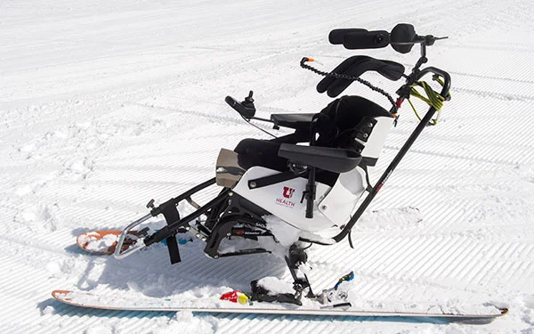 TetraSki can accommodate many body types/disabilities.