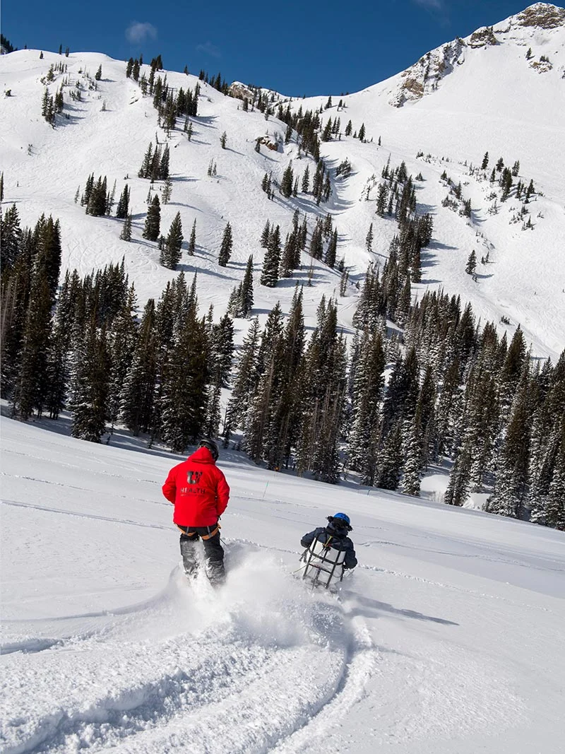 King of the slopes in a "million-dollar contraption"