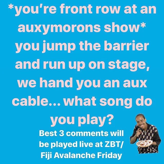 Think ur Spotify playlists are hot shit? Are you the person that always takes the aux at a pregame or in an Uber? Are you the douchebag bumping his subwoofers at every red light? Comment a song that you think would burn ZBT to the ground and the best