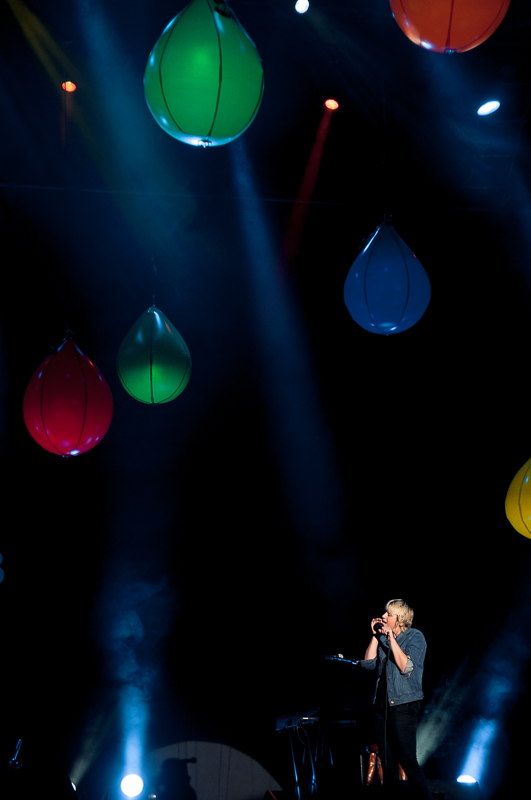 Cat Power, aka Chan Marshall, performing at a music festival in Beijing, China, December 2013. (Copy)