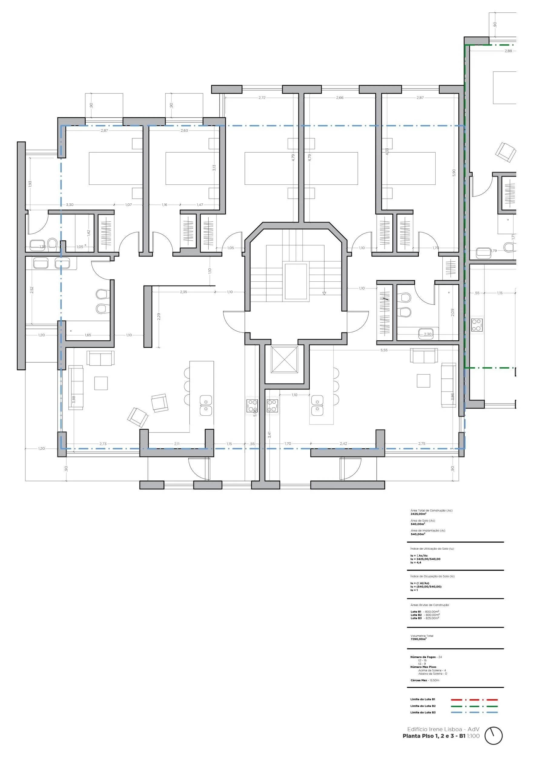 7. Planta - Pisos 1, 2 e 3 (Lote B3).jpg