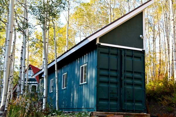 Bridgette’s shipping container studio