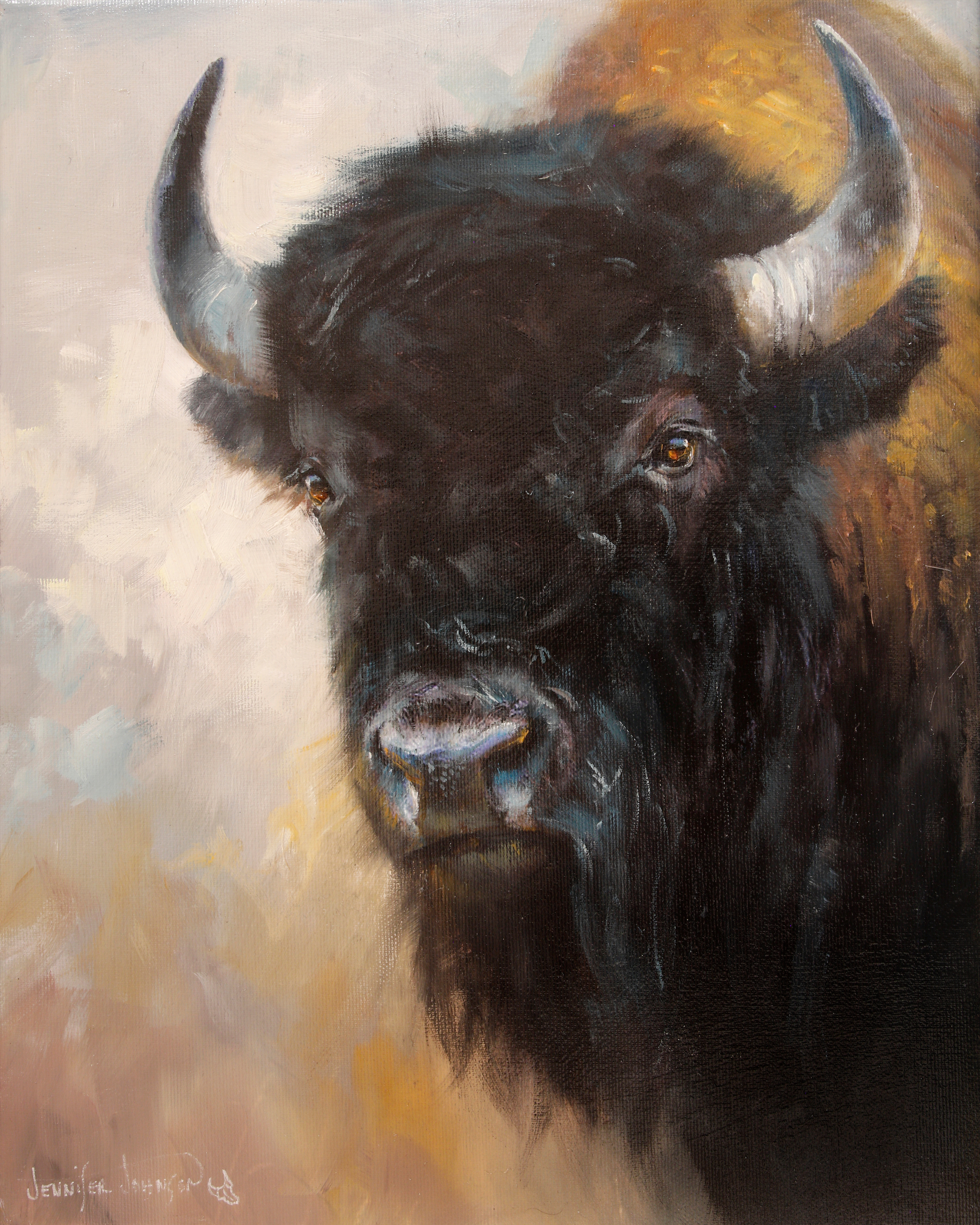 Bison in Autumn