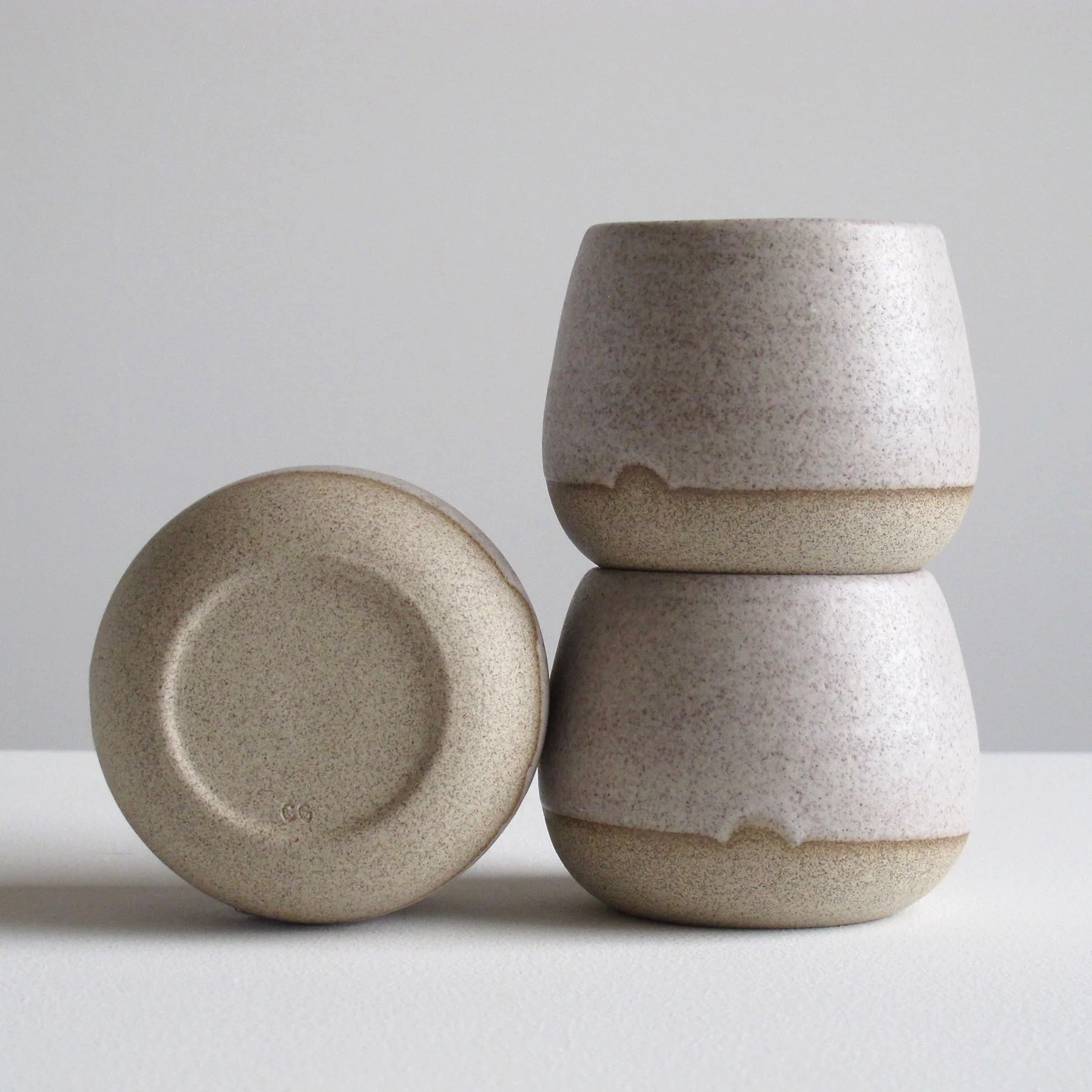 CGCERAMICS planter with saucer | wheel thrown pottery & home decor | visit cg-ceramics.com to shop our collection | come visit us on instagram @cgceramics