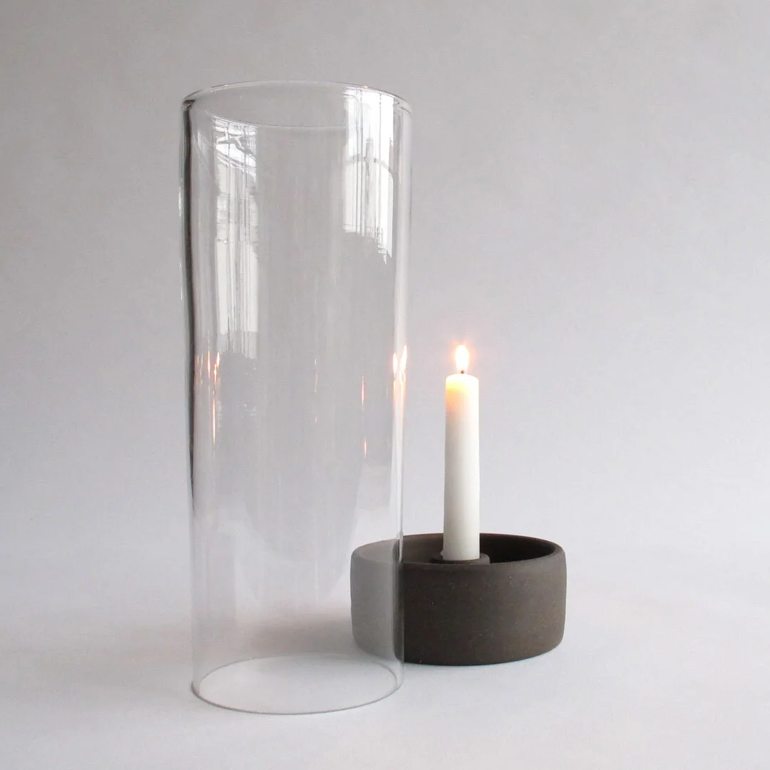 Taper candle hurricanes — CGCERAMICS