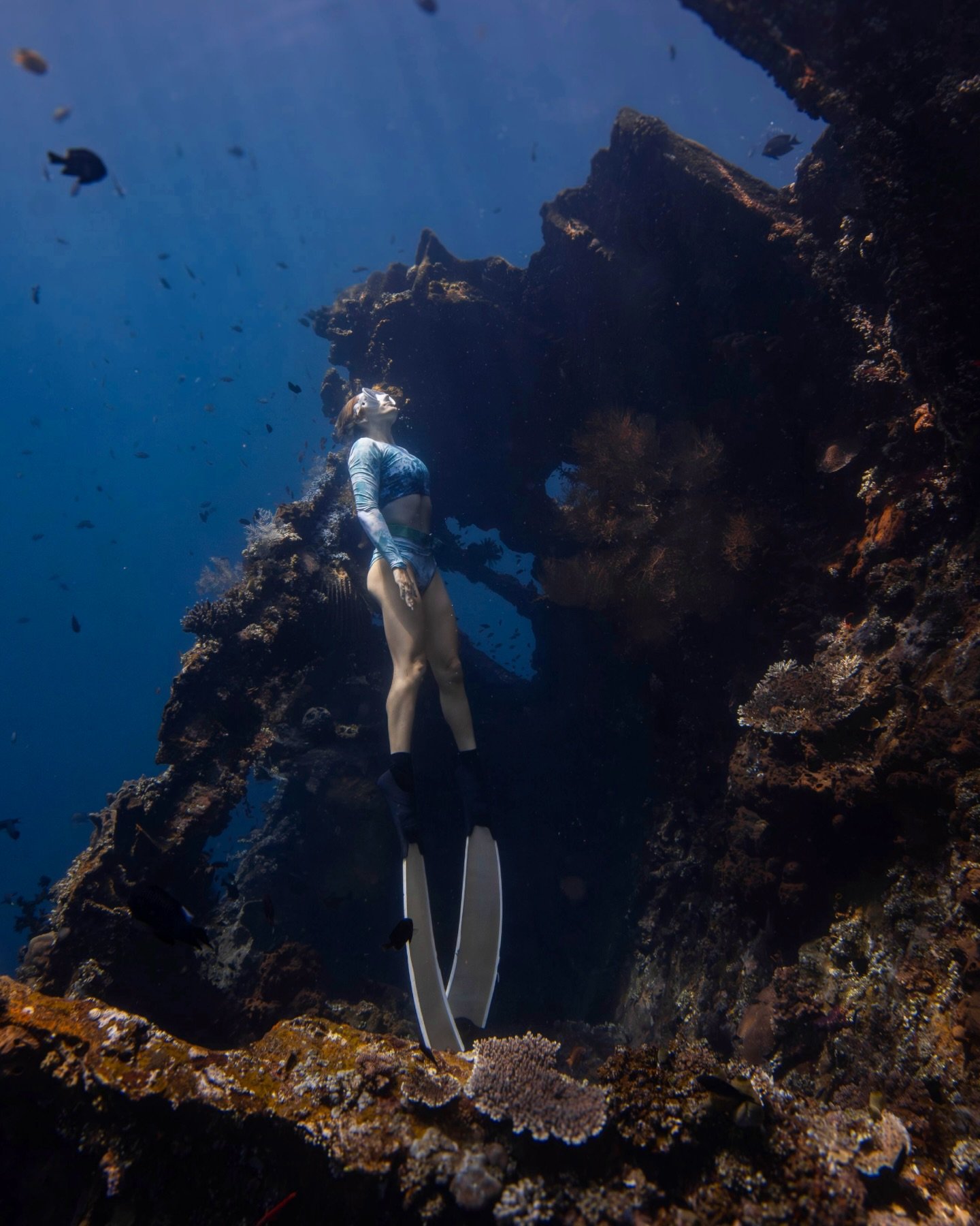 🔱 Freediving is the closest thing that comes to flying&hellip; &amp; I think that&rsquo;s why I love it so much.

Gliding weightless, mind still, fully present, it&rsquo;s a sort of natural high that beats any other experience for me.

The deeper yo