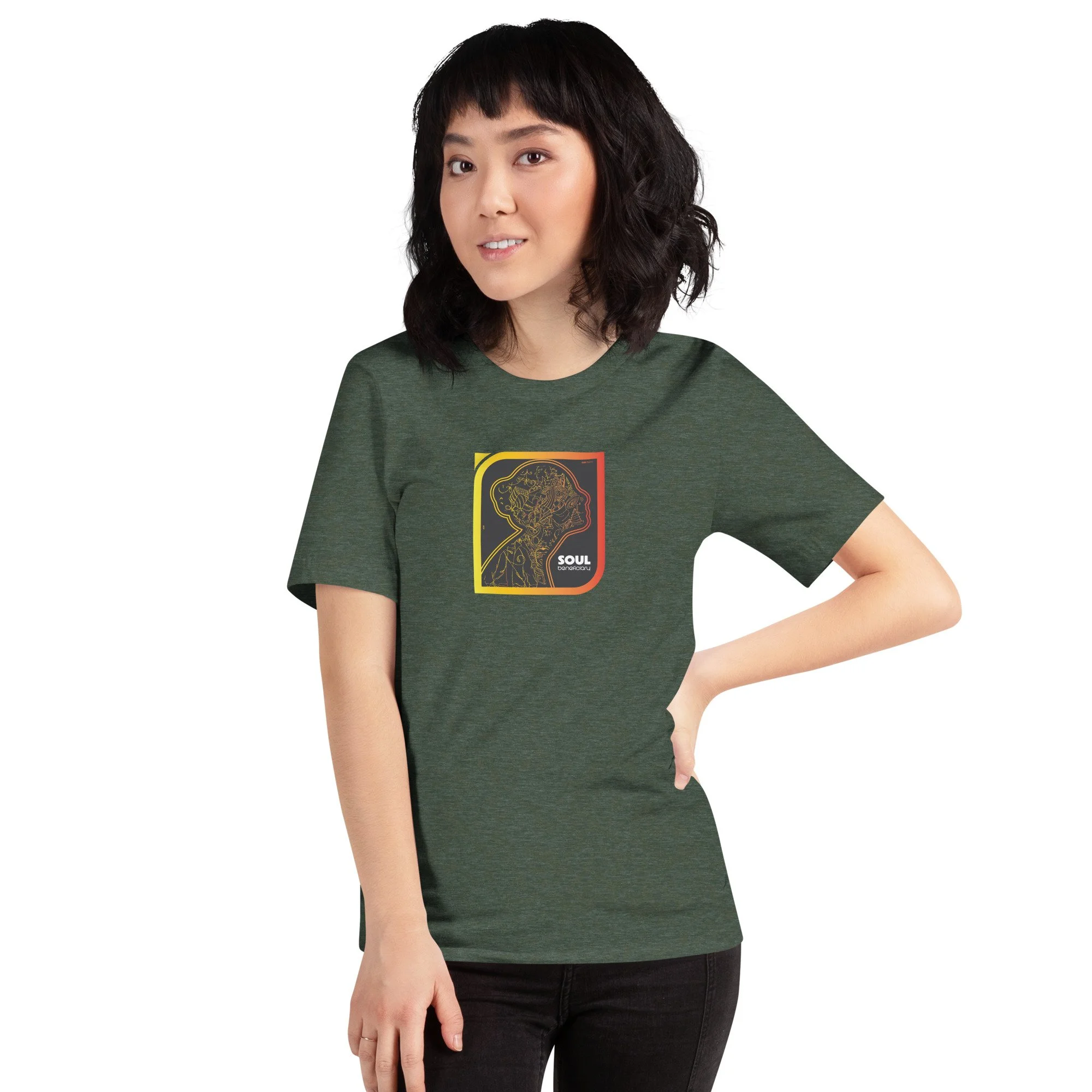 unisex-staple-t-shirt-heather-forest-front-67b423128eb17.jpg