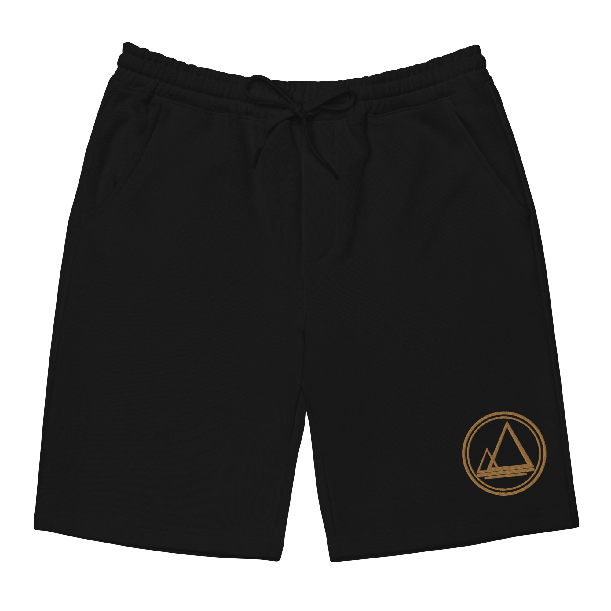 mens-fleece-shorts-black-front-62f0652056cf7.png