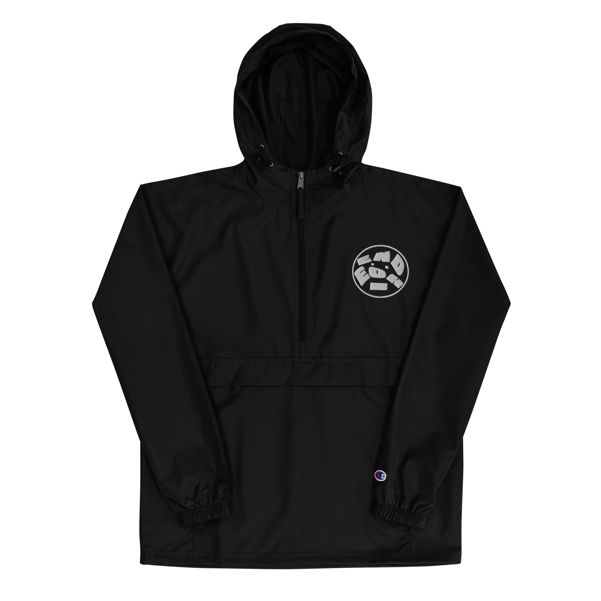 embroidered-champion-packable-jacket-black-front-65ea03c0436d5.png