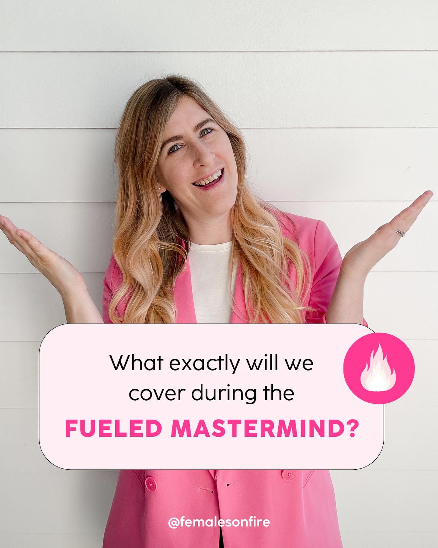 Sure, the FUELED Mastermind is all about building your community, but what does that mean and what will we actually cover over the next 6 months?

Swipe through to see all the details of the FUELED method that we&rsquo;ll focus on to help you build, 