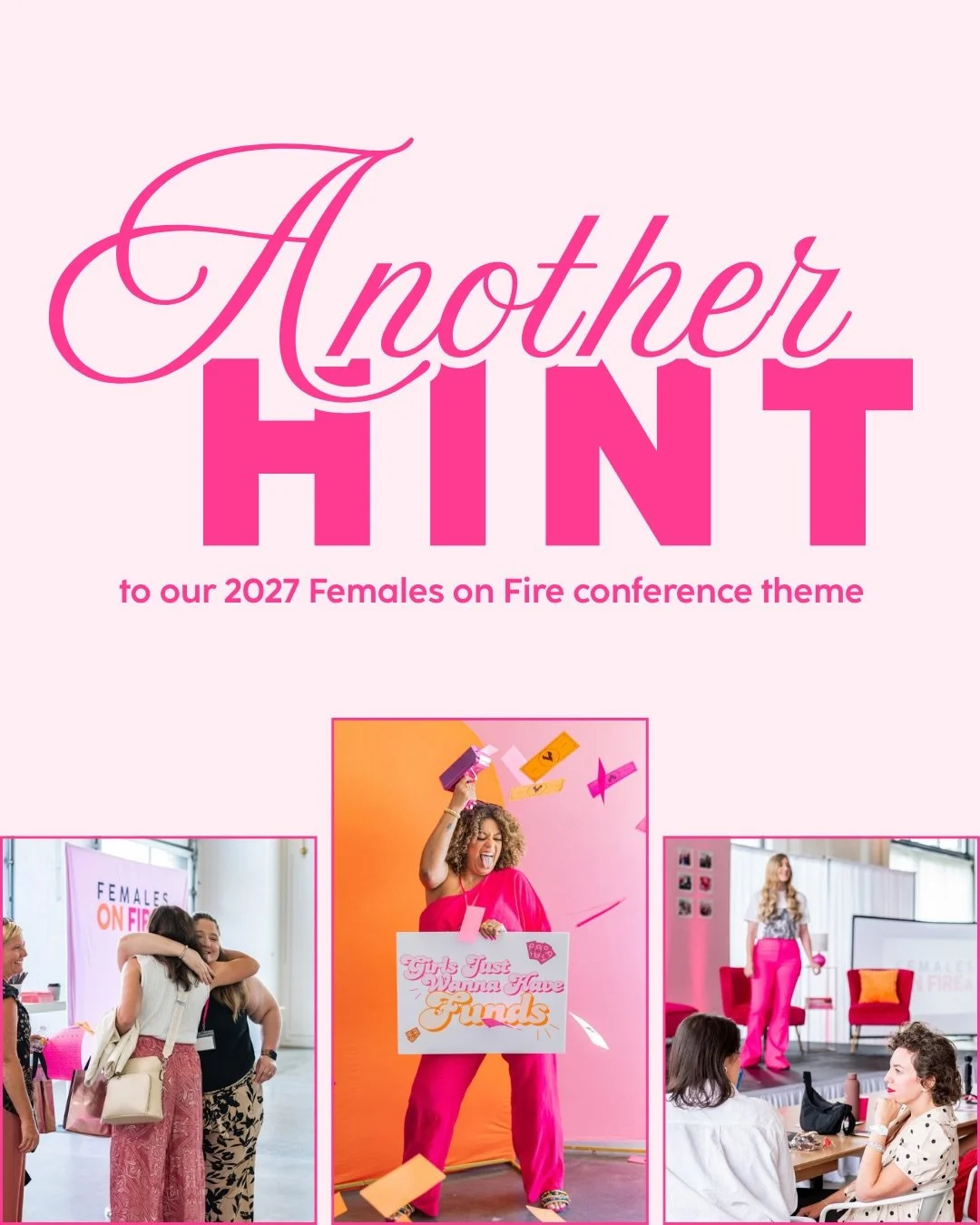 We&rsquo;ve got another hint for your chance to guess on 2027 conference theme and have your ticket covered! ⬇️

In case you haven&rsquo;t gotten to play along yet, our conference gets a theme every year, and we&rsquo;re currently dropping fun hints 