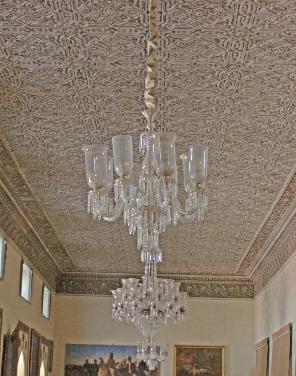 Chandeliers Inside Chowmahalla palace