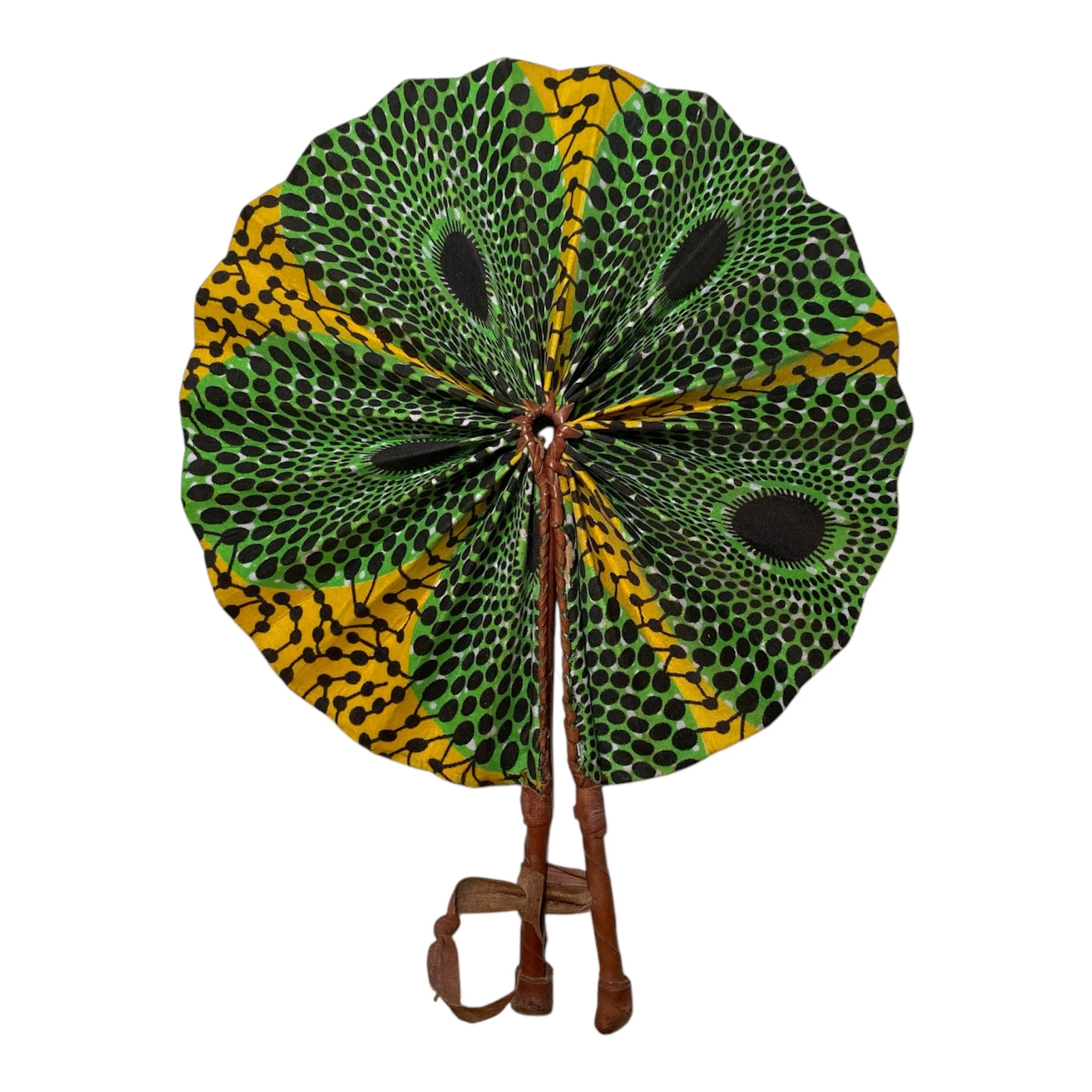 African Print Fan