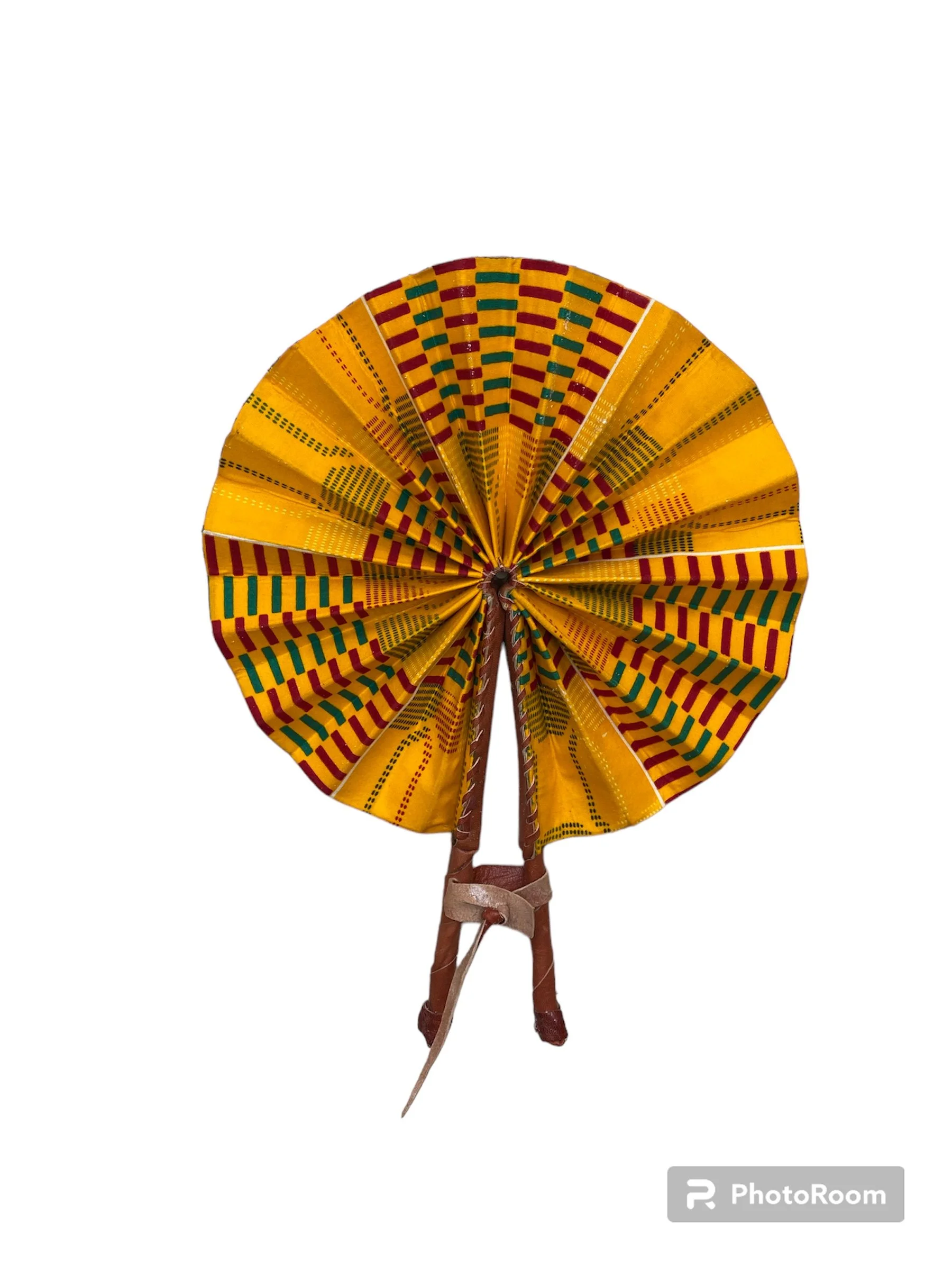 African Print Fan
