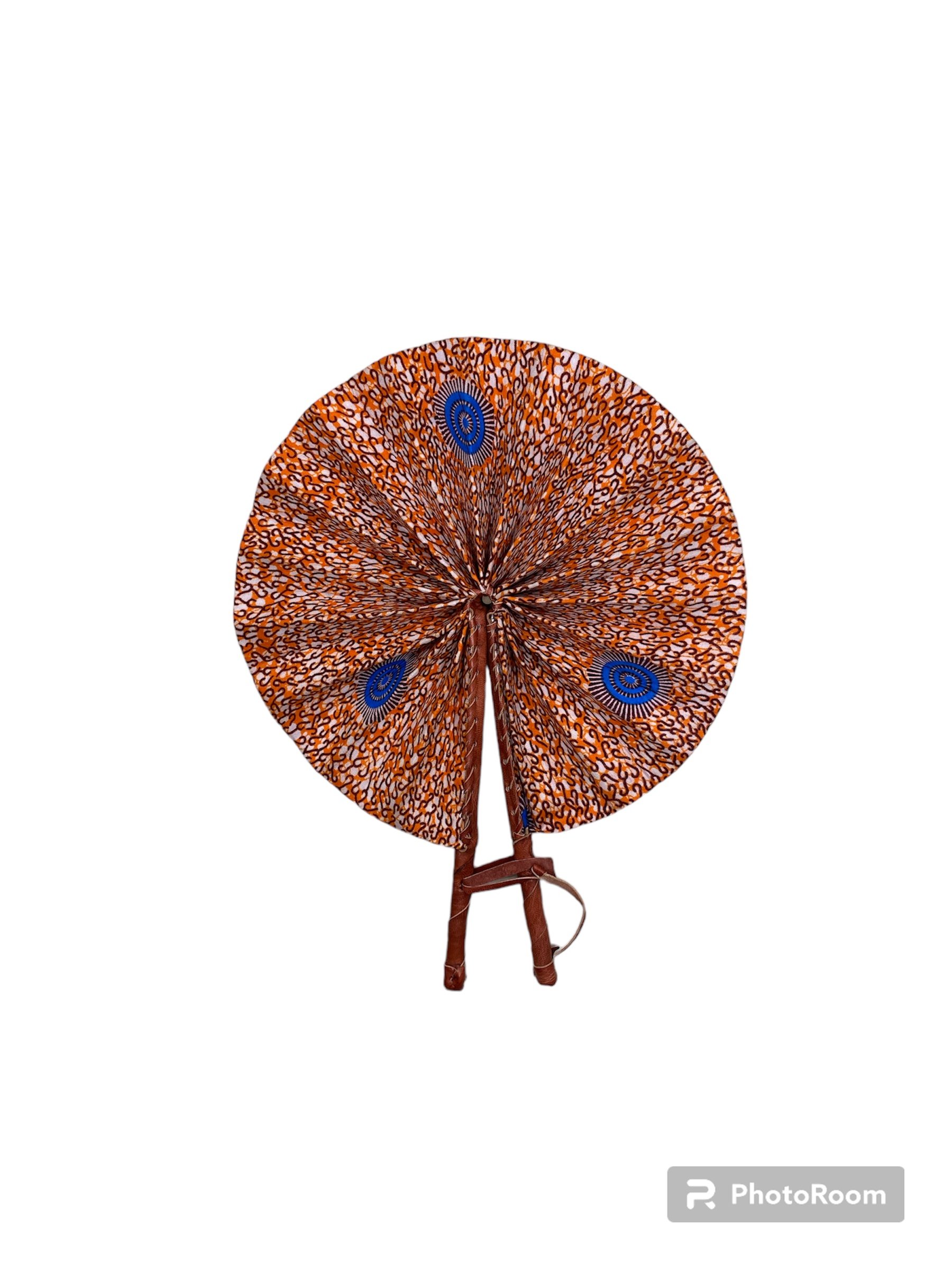 AFRICAN PRINT FAN