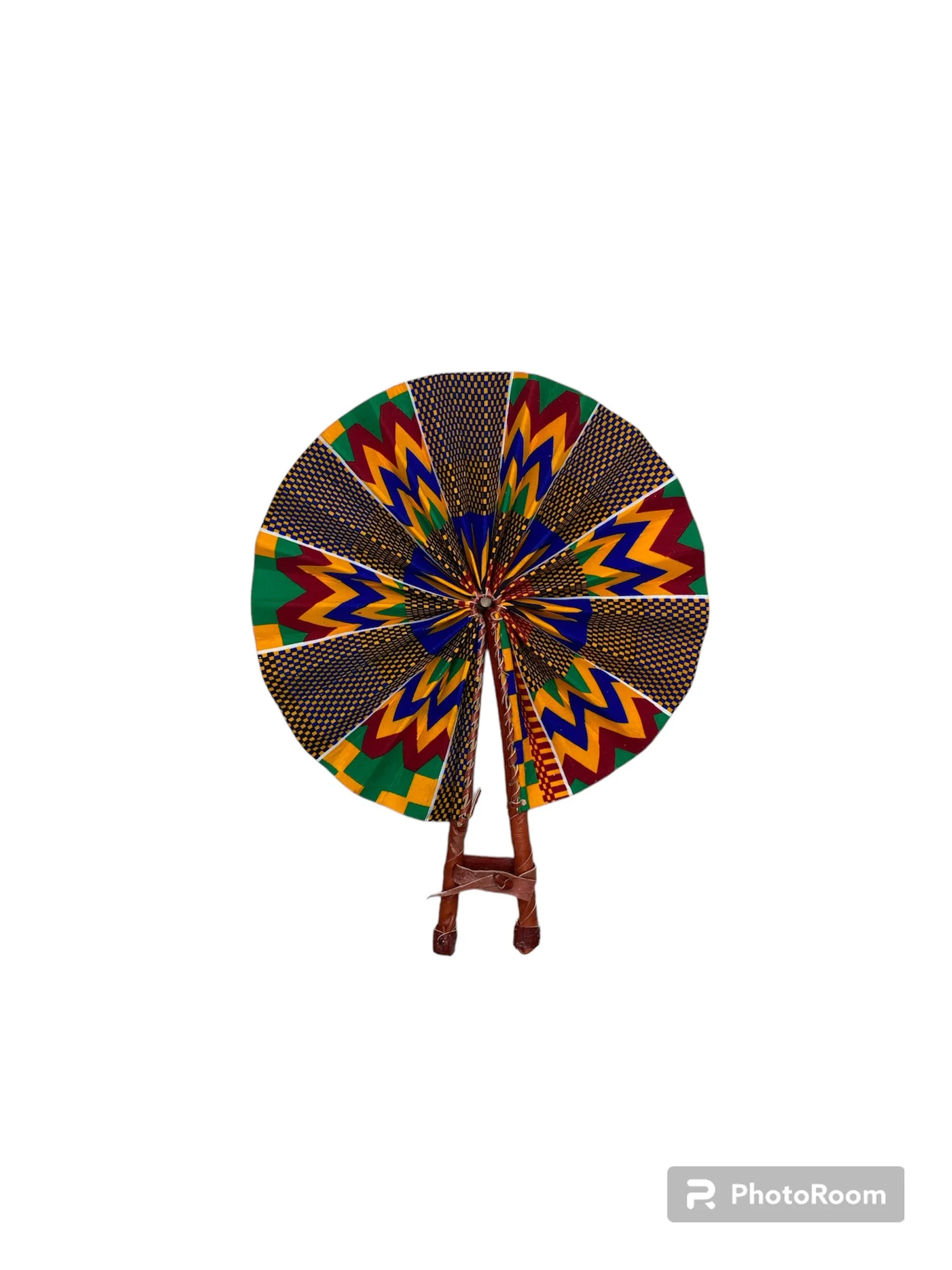 AFRICAN PRINT FAN