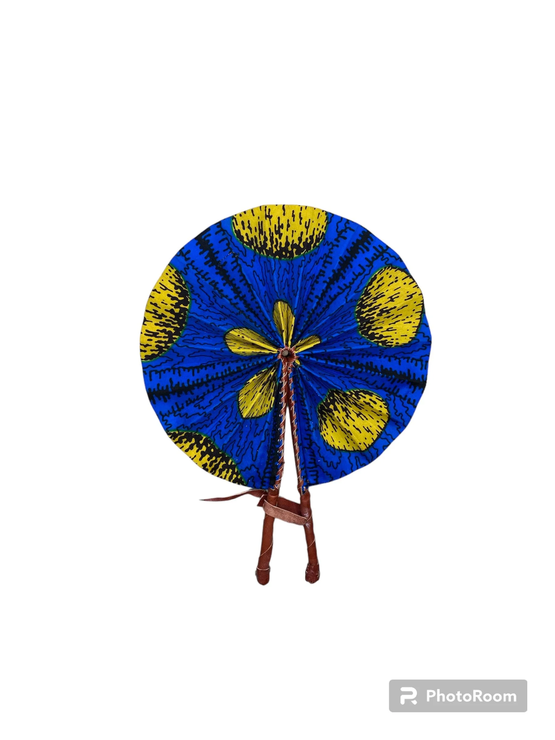 AFRICAN PRINT FAN