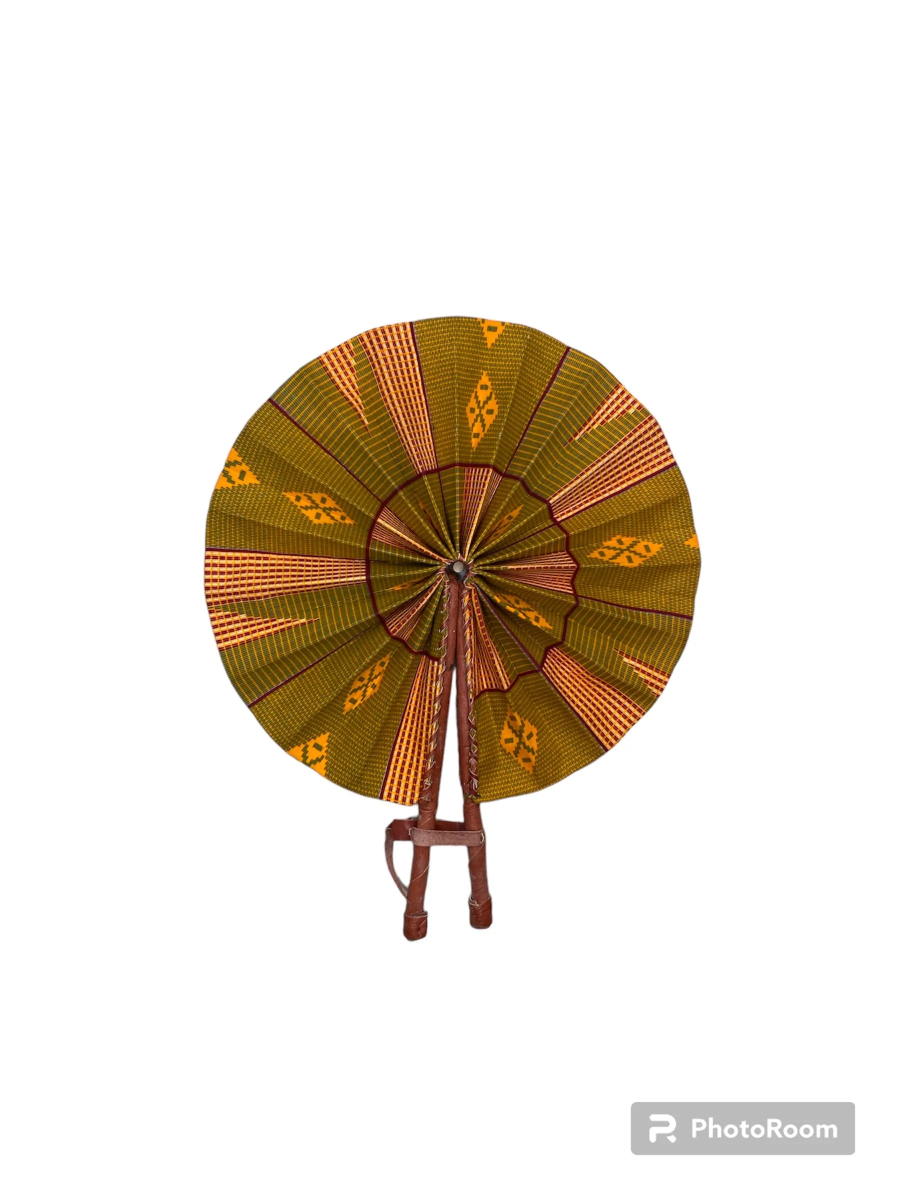 AFRICAN PRINT FAN