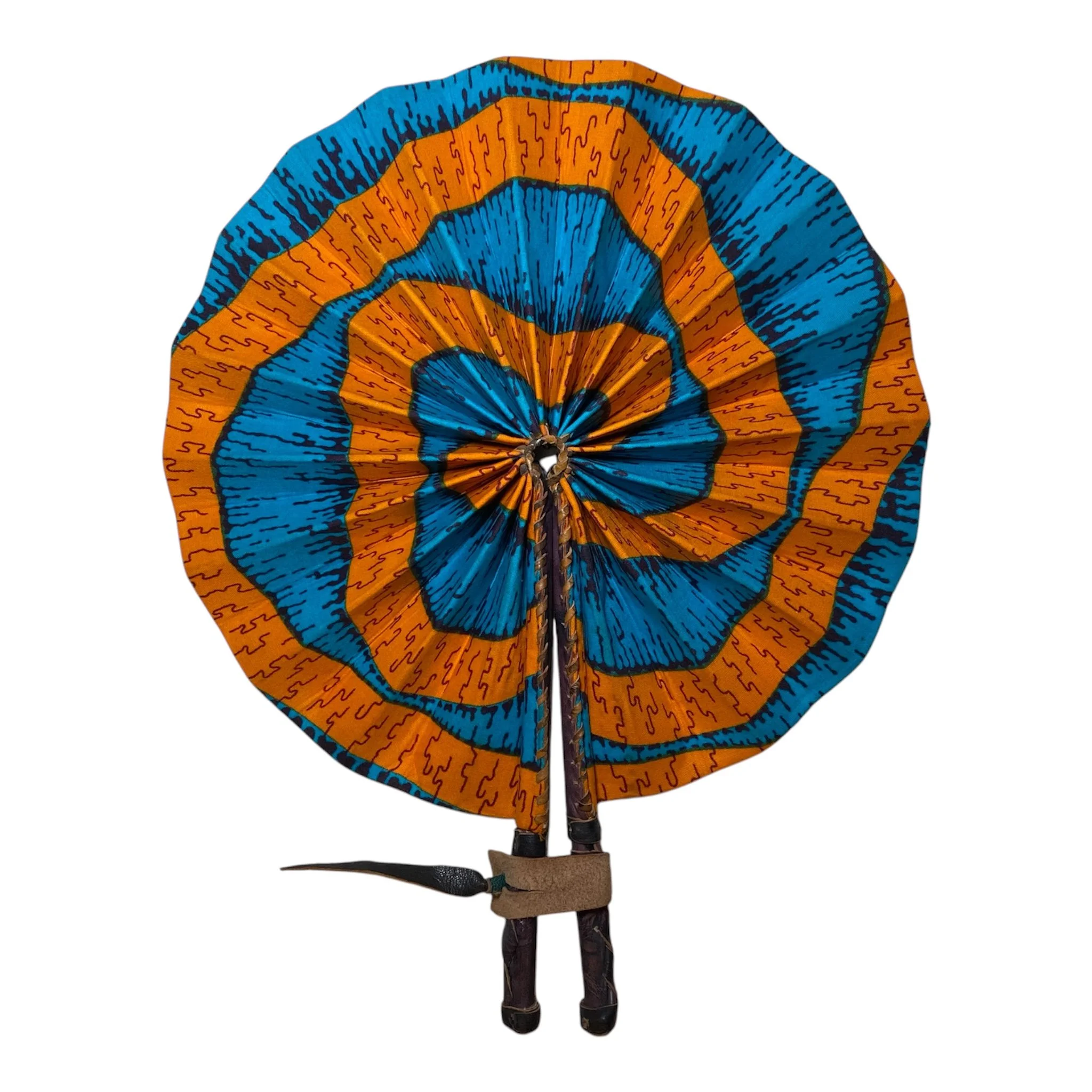 African Print Fan