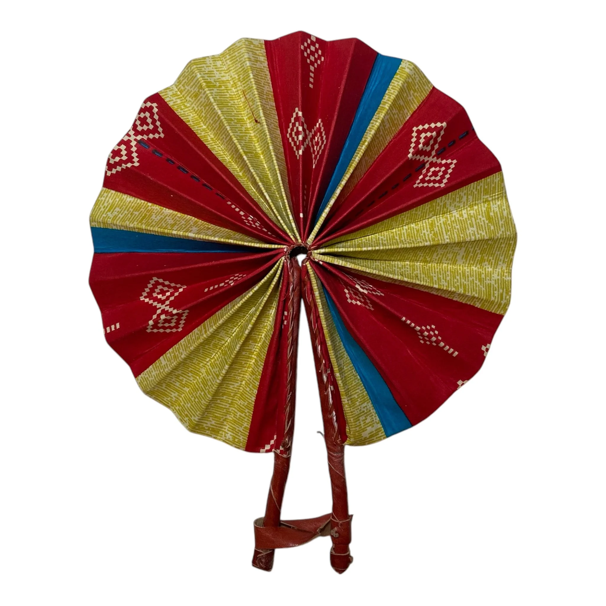 African Print Fan