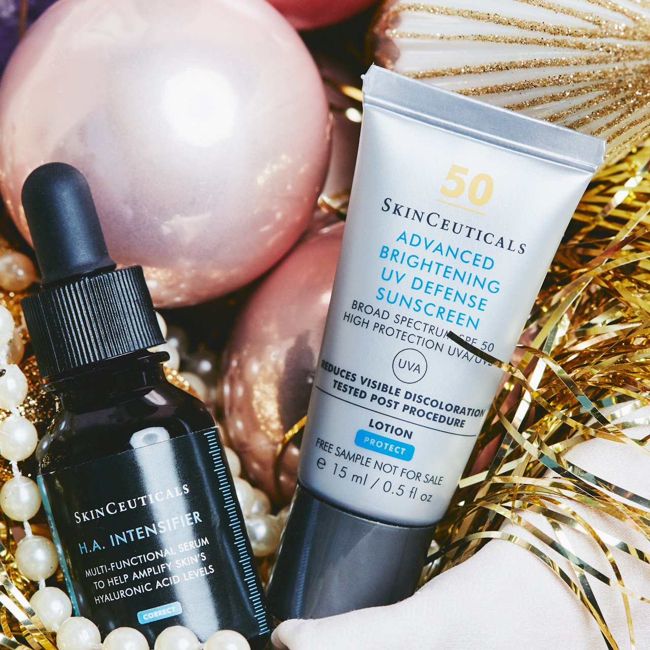  SKINCEUTICALS Brightening UV Defense &amp; H.A. Intensifier part of  Age Renewal Starter Kit for Dry &amp; Ageing Skin  £195   