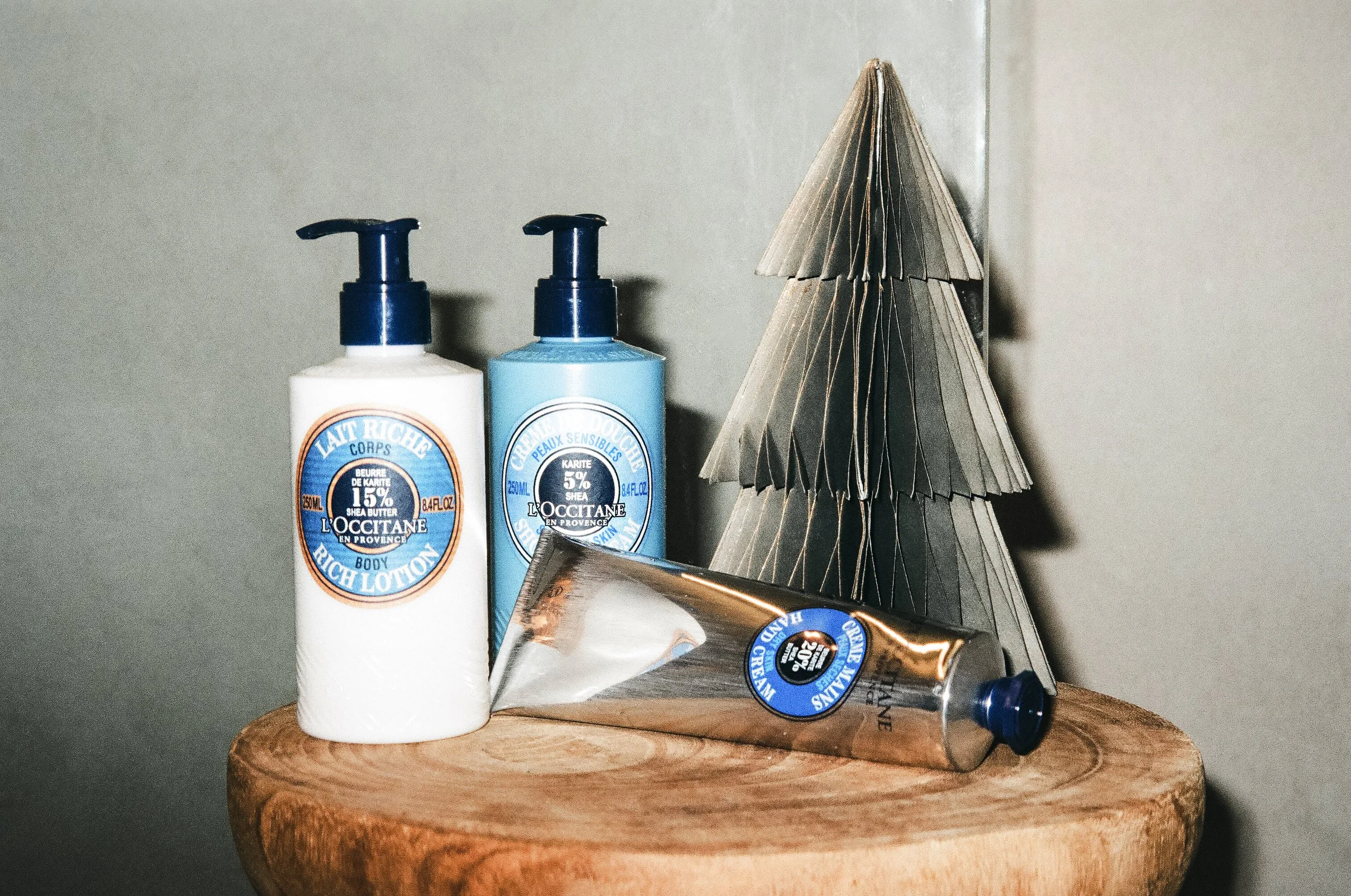  L’Occitane SHEA BUTTER BODY CARE COLLECTION £65.00   