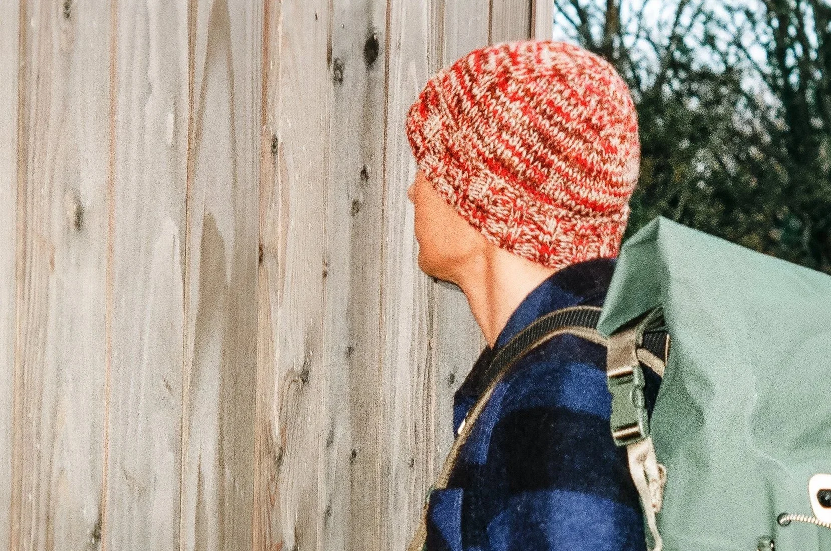  TOAST Hand Knitted Marl Beanie   