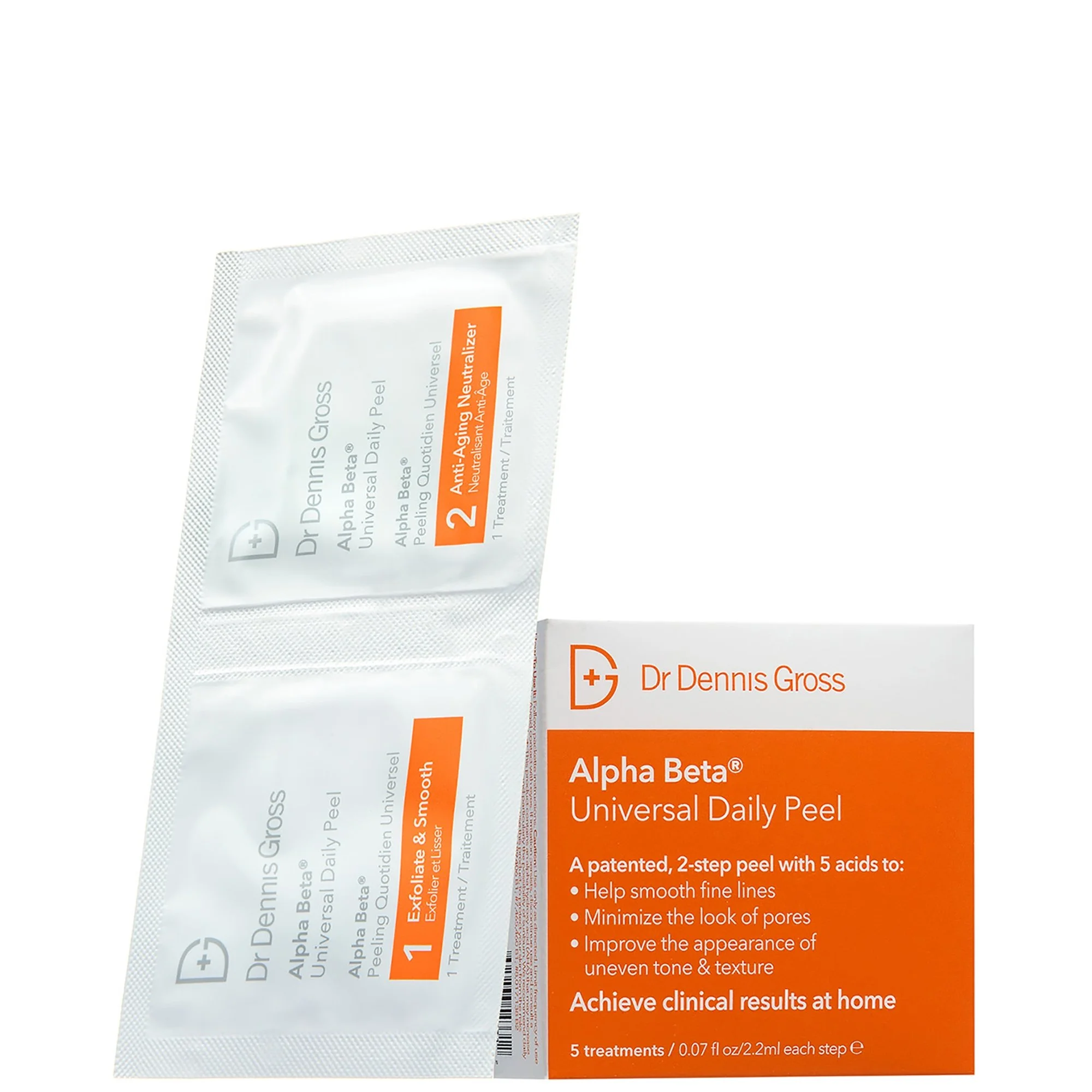   Dr Dennis Gross Skincare Alpha Beta Extra Strength Daily Peel  (£146 for pack of 60) 