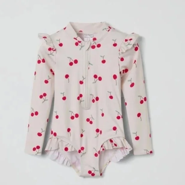  Polan O. Pyret LONG SLEEVE SWIMSUIT CHERRY 