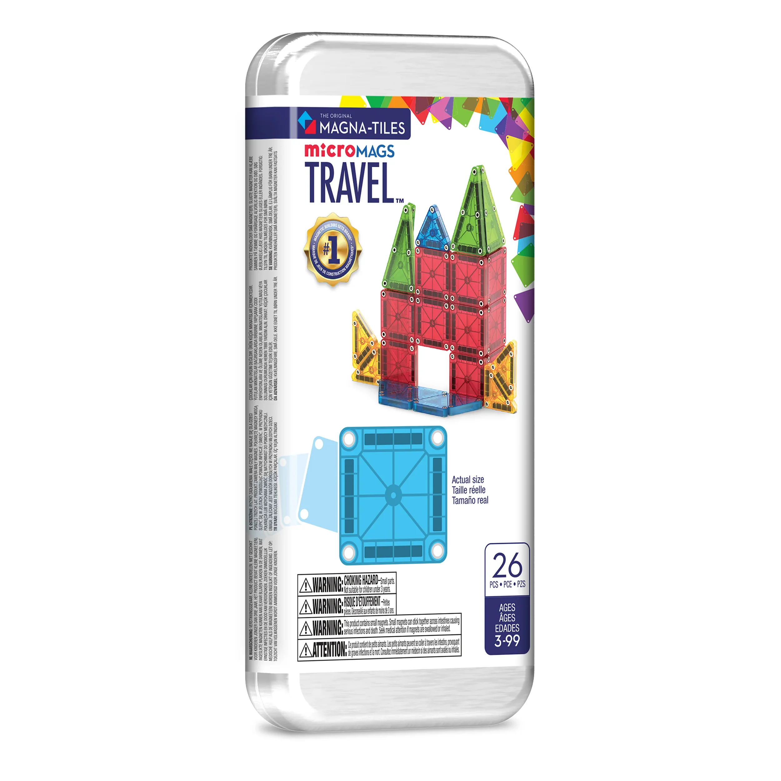  Magna-Tiles travel tins (£19.82) 