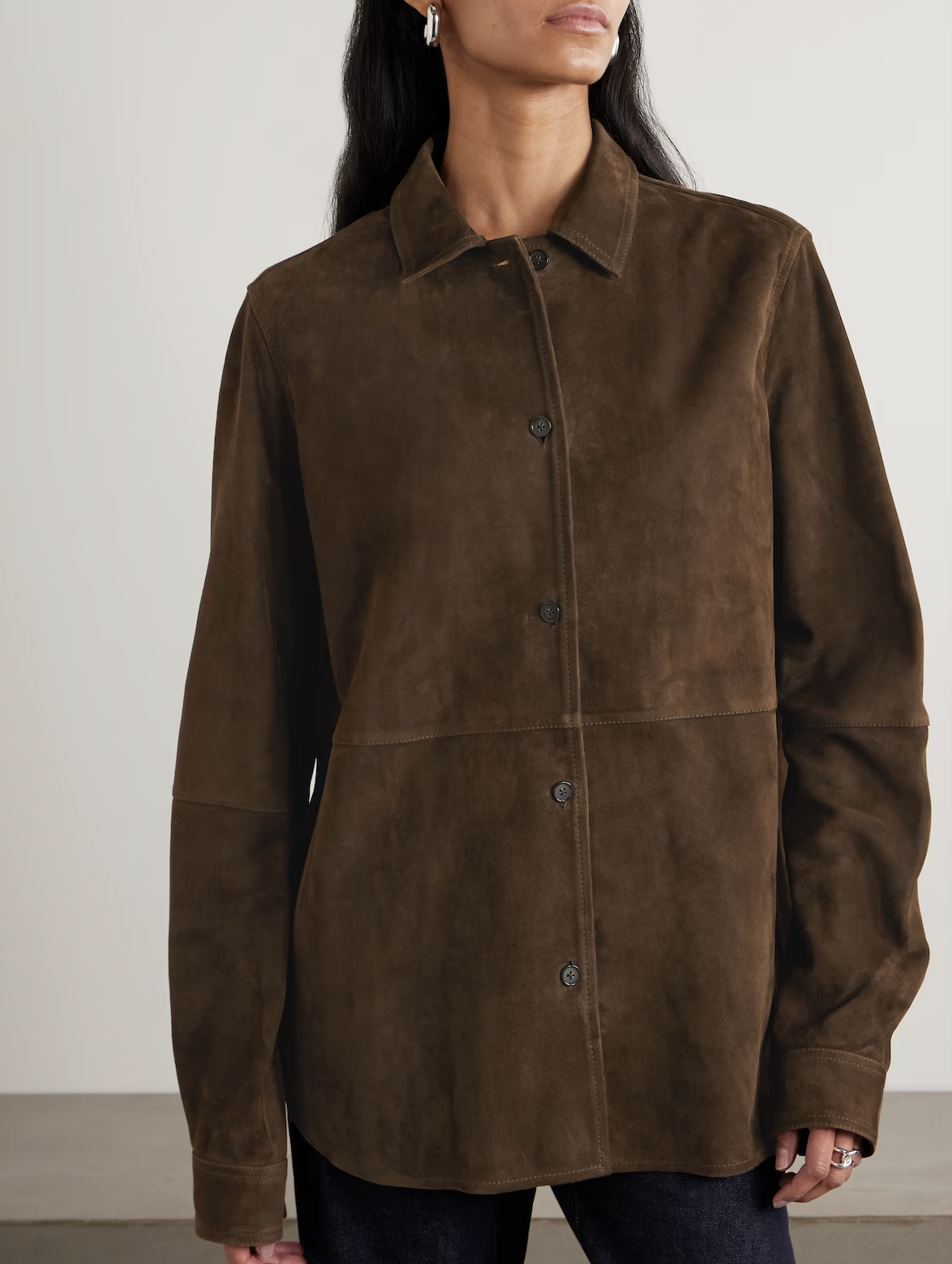 Toteme Suede Overshirt, £1,670