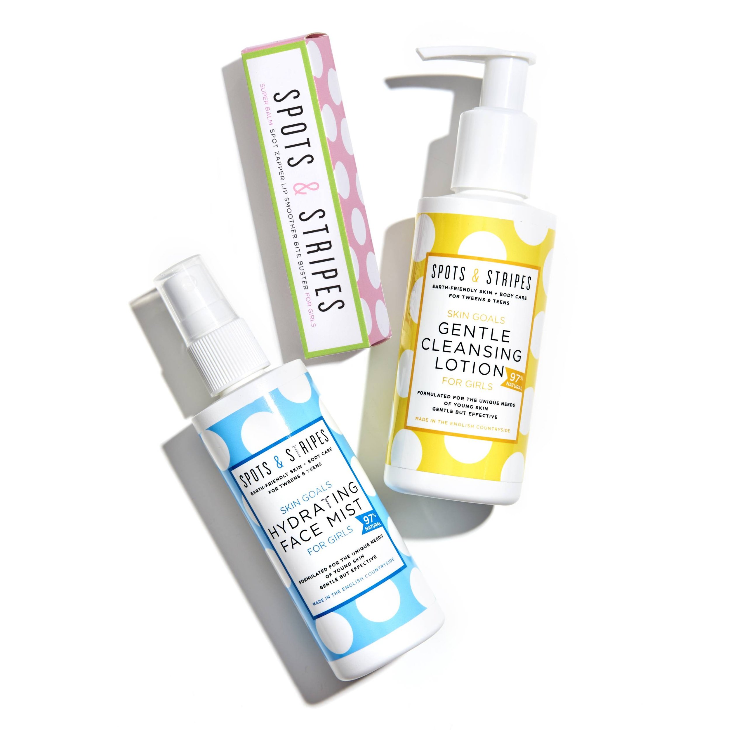 Spots & Stripes Skincare Essentials for Girls - Tween Skincare Buzz: Are Trending Products Safe for Young Skin?