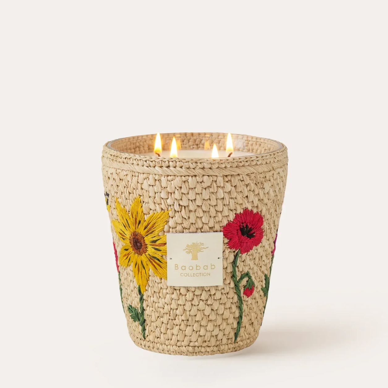 Baobab Vony Raffia Candle (£165)