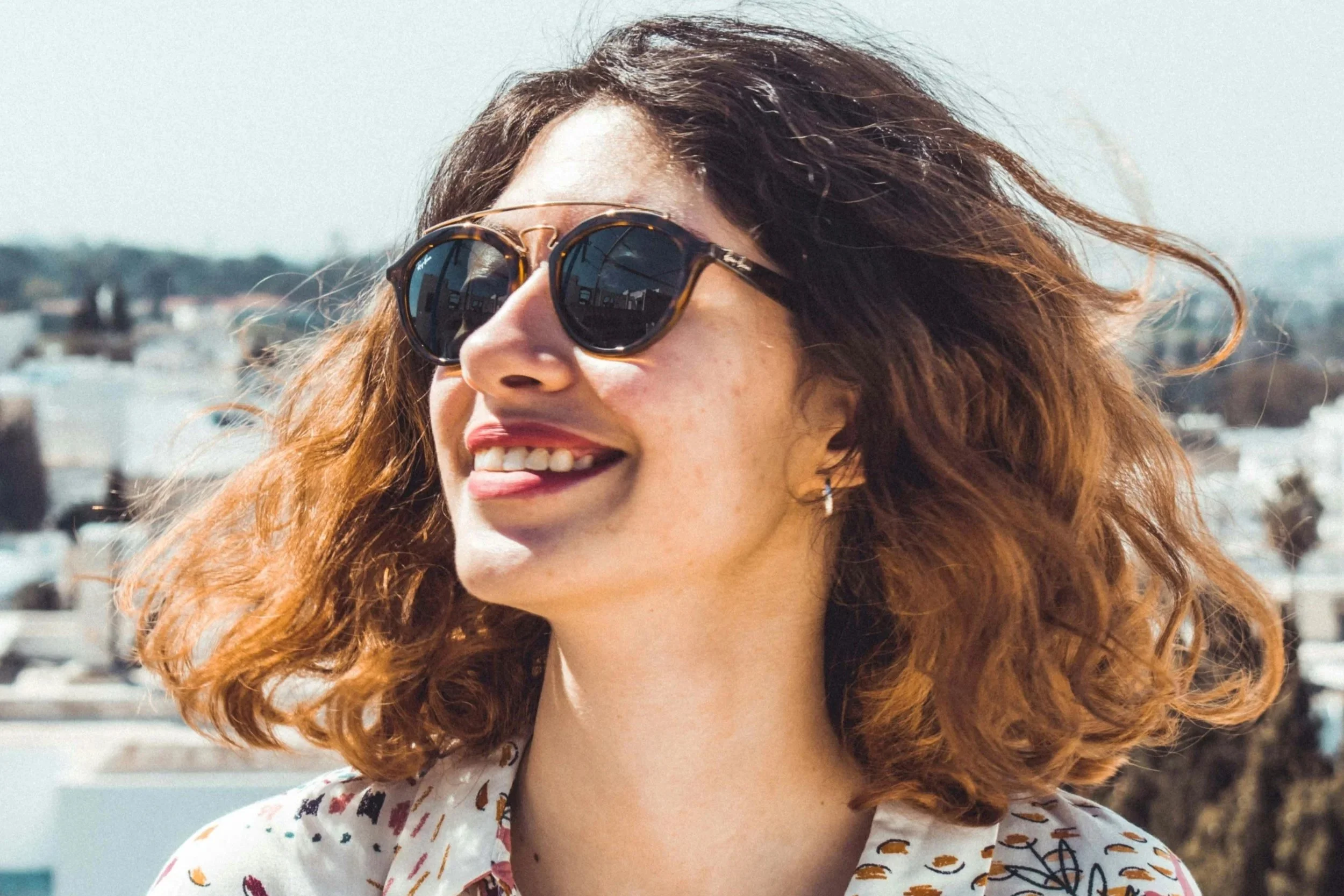 woman smiling after great dental workd in Barnet