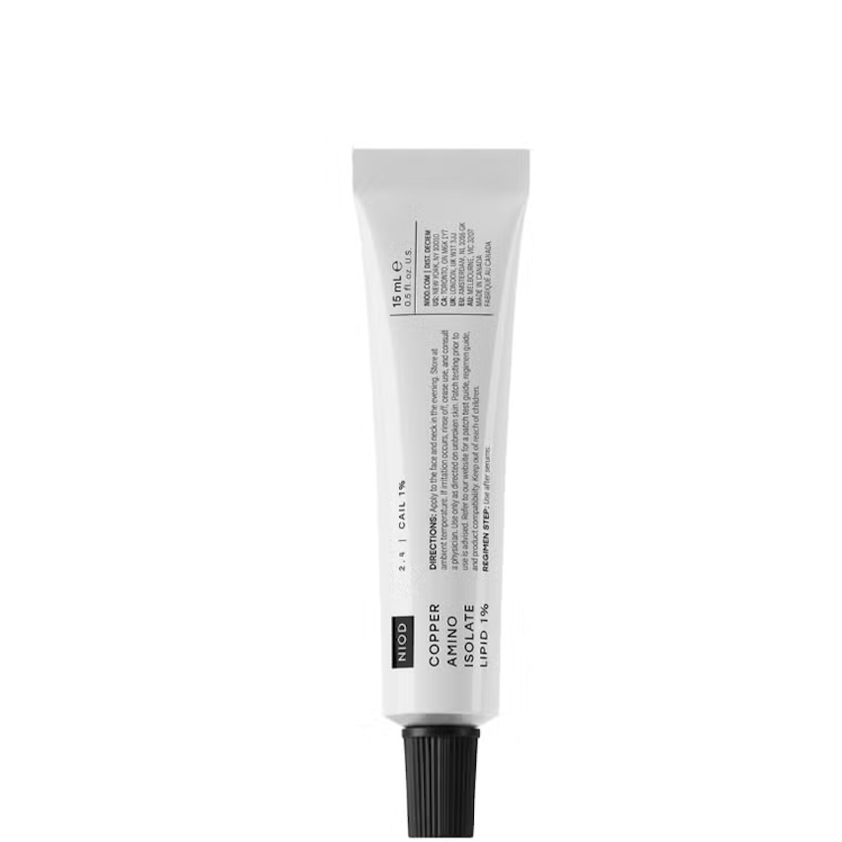 NIOD Copper Amino Isolate Lipid 1% (£78)
